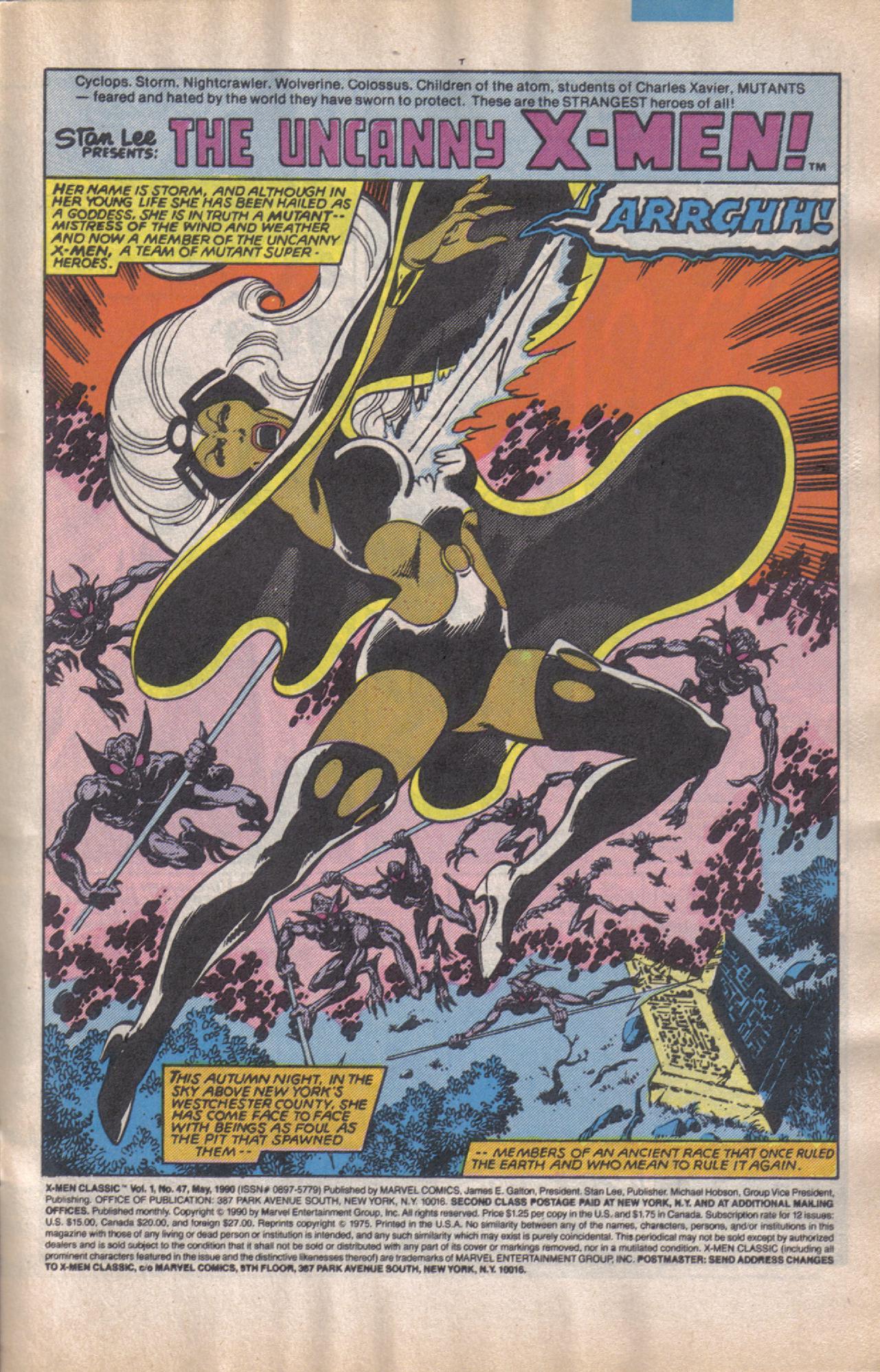 Read online X-Men Classic comic -  Issue #47 - 2