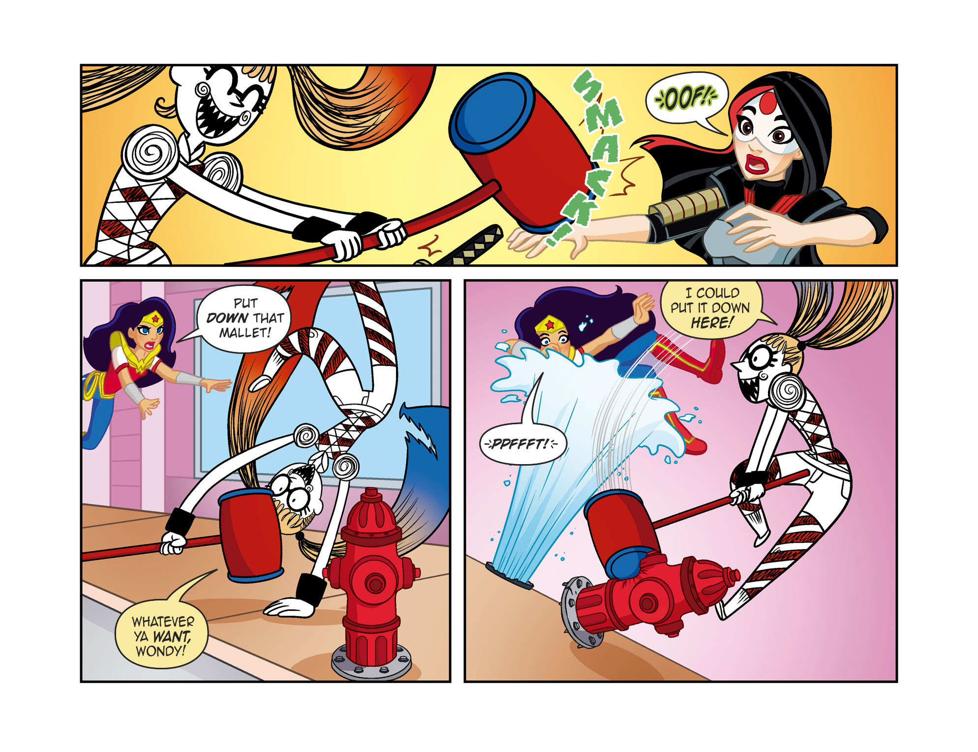 Read online DC Super Hero Girls: Out of the Bottle comic -  Issue #6 - 8