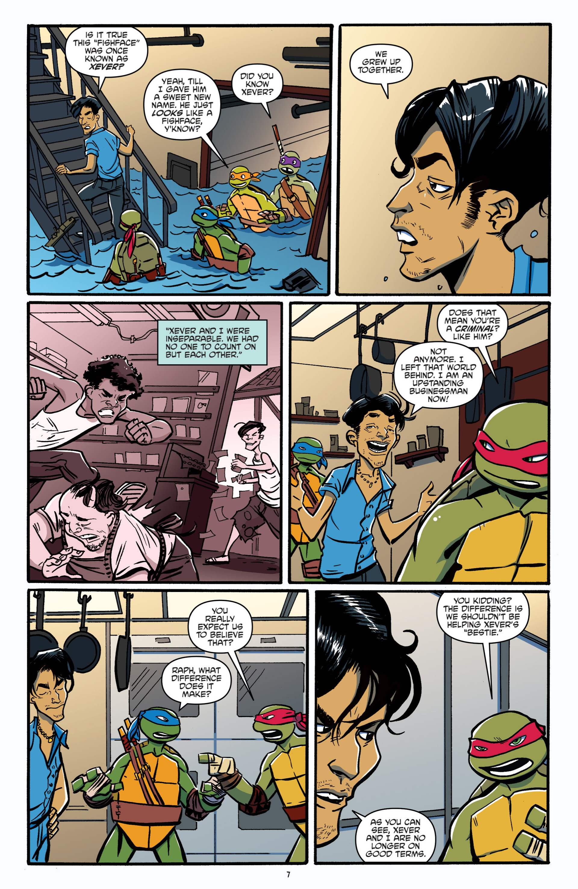 Read online Teenage Mutant Ninja Turtles New Animated Adventures comic -  Issue #5 - 9