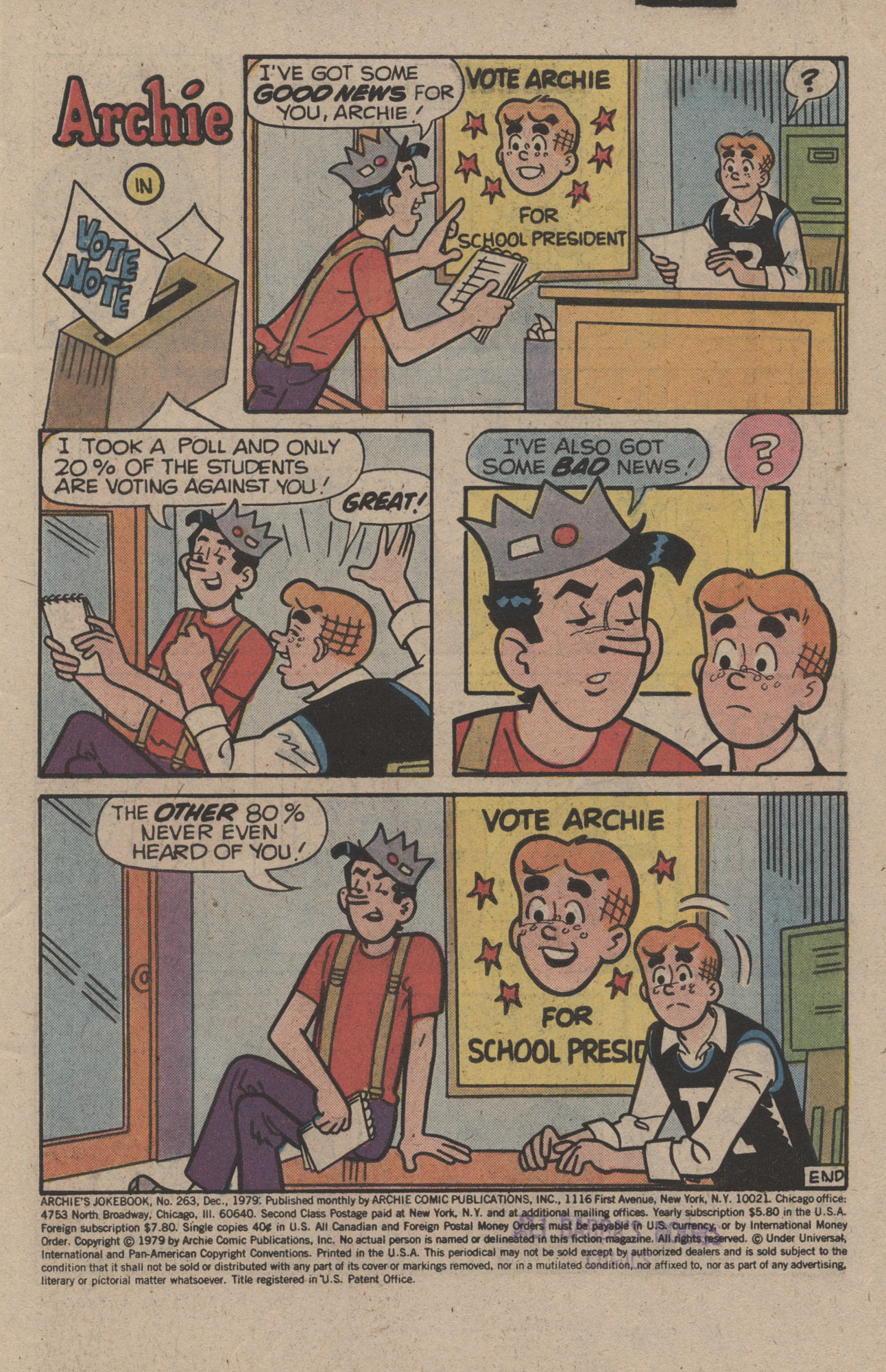 Read online Archie's Joke Book Magazine comic -  Issue #263 - 3
