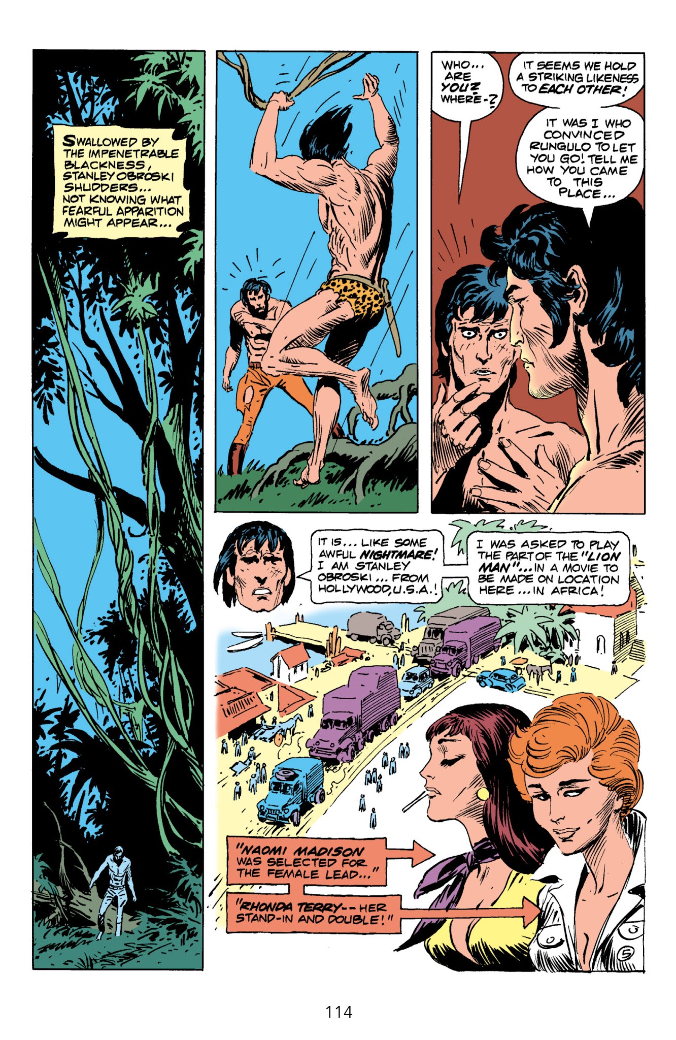 Read online Edgar Rice Burroughs' Tarzan The Joe Kubert Years comic -  Issue # TPB 3 (Part 2) - 5