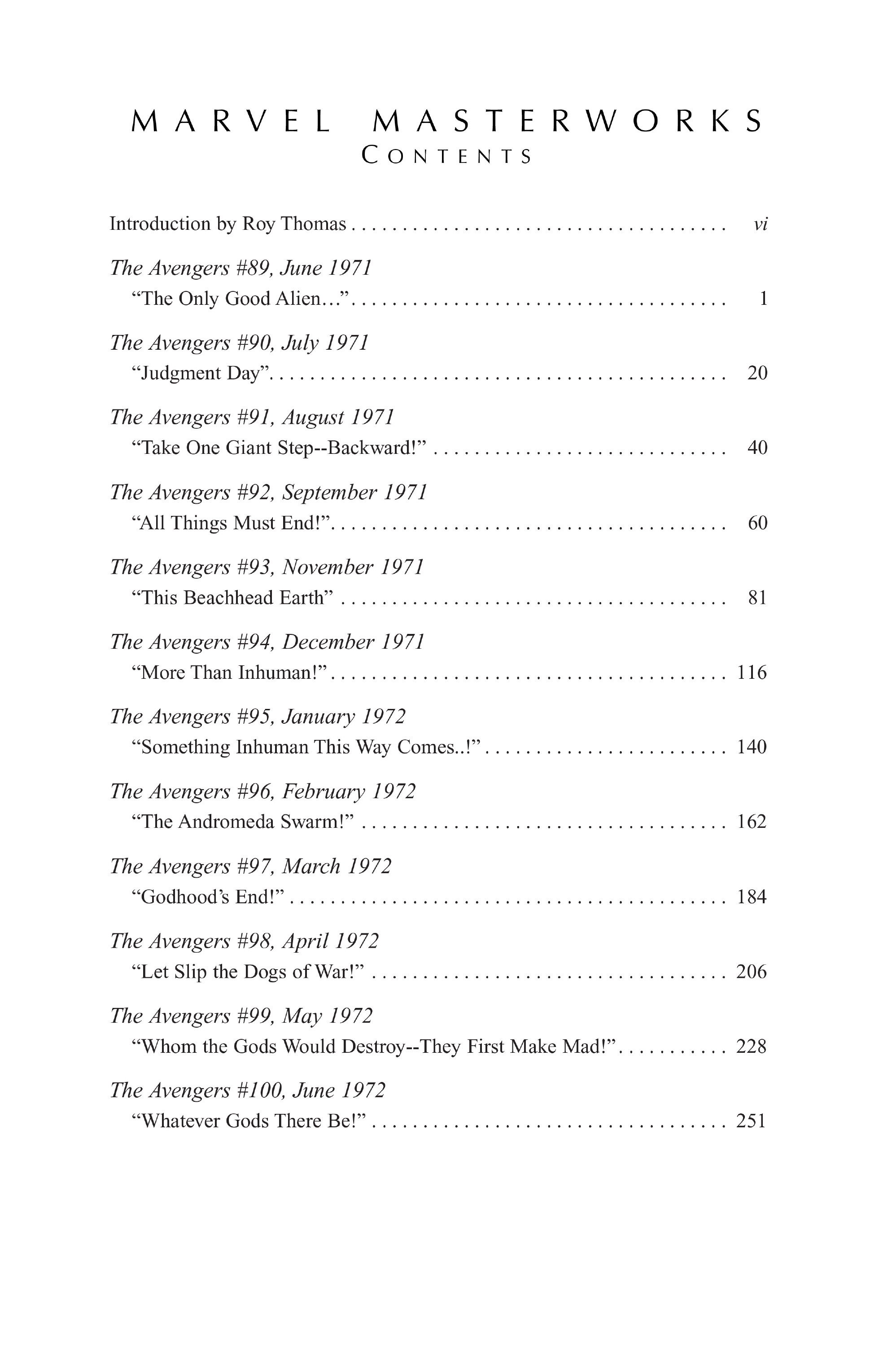 Read online Marvel Masterworks: The Avengers comic -  Issue # TPB 10 (Part 1) - 6