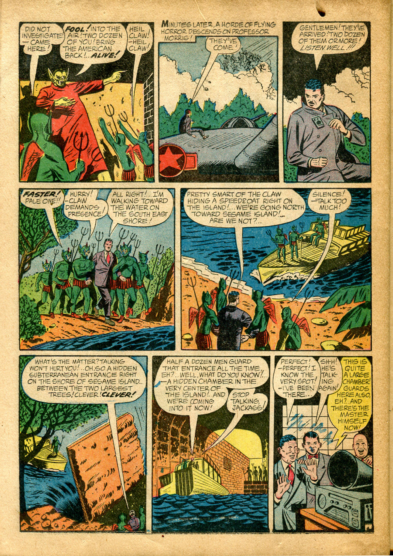 Read online Daredevil (1941) comic -  Issue #31 - 34