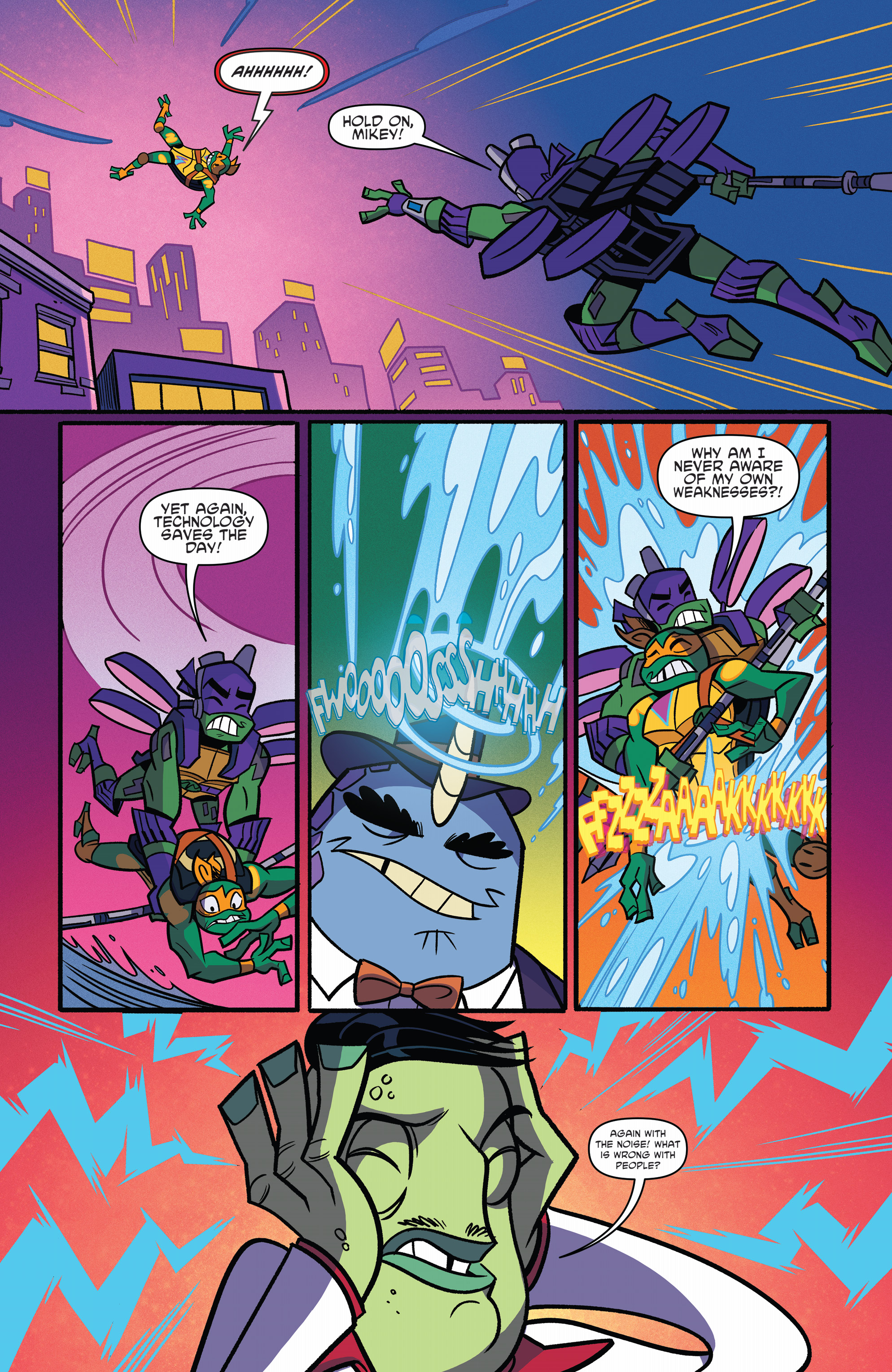 Read online Rise of the Teenage Mutant Ninja Turtles: Sound Off! comic -  Issue #1 - 20