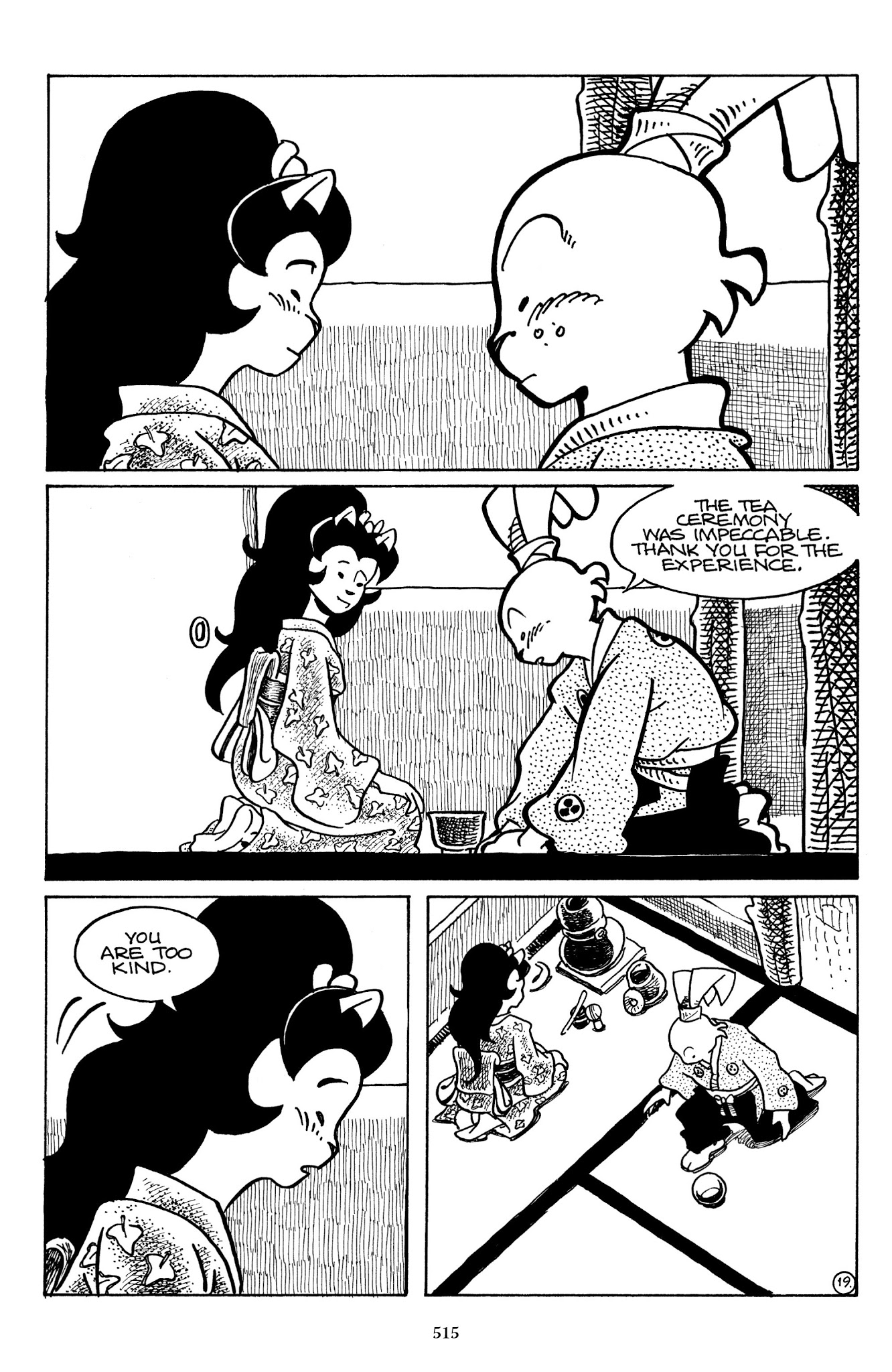 Read online The Usagi Yojimbo Saga comic -  Issue # TPB 5 - 509