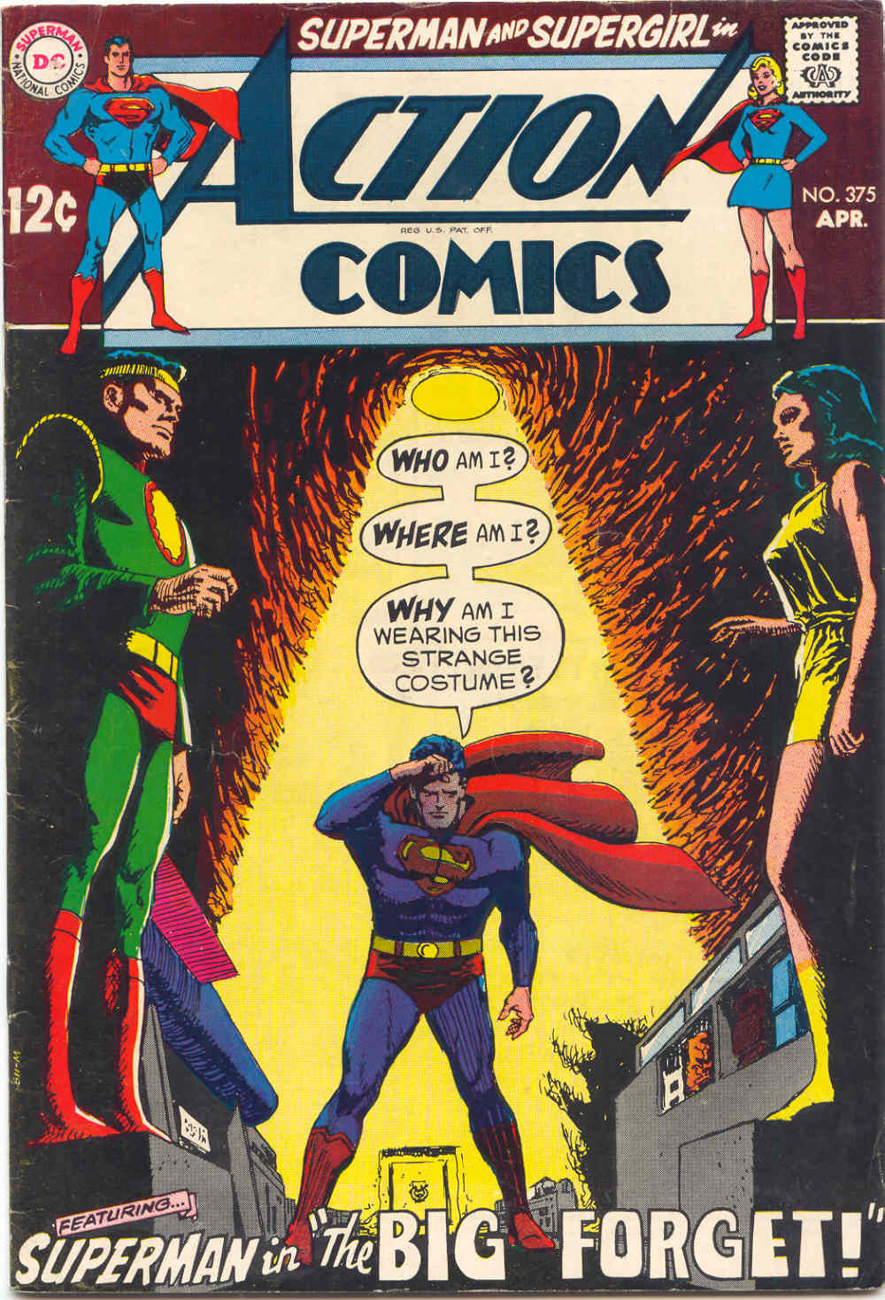 Read online Action Comics (1938) comic -  Issue #375 - 1