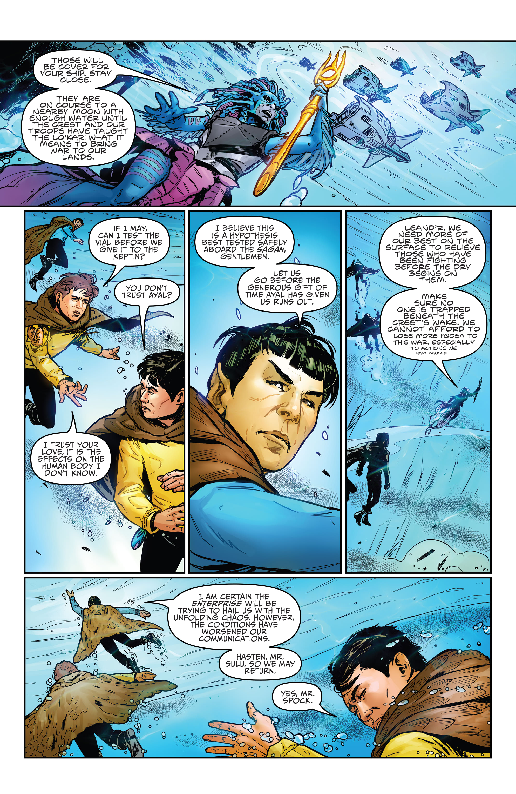 Read online Star Trek: Year Five comic -  Issue #10 - 16