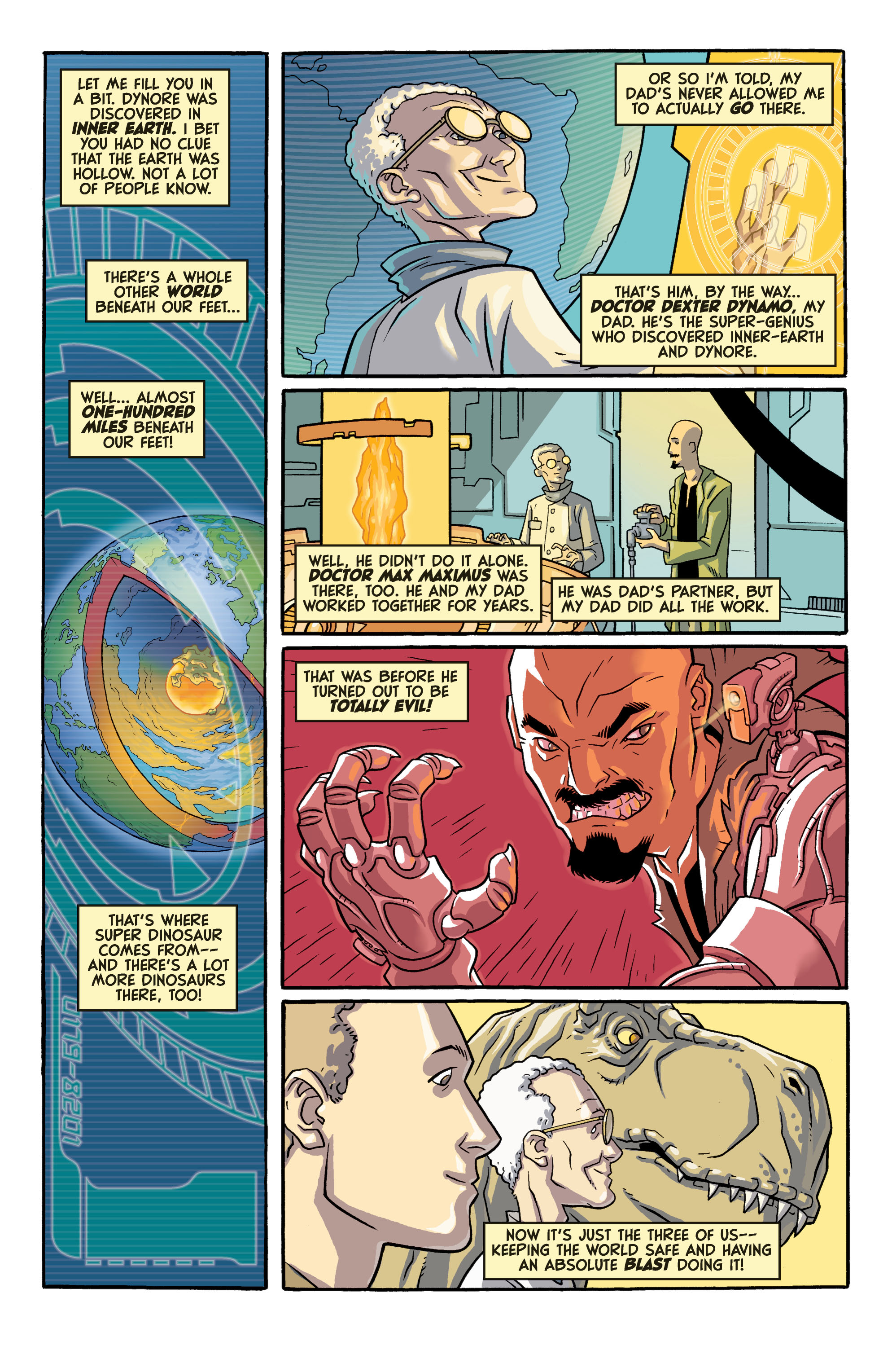 Read online Super Dinosaur (2011) comic -  Issue #1 - 6