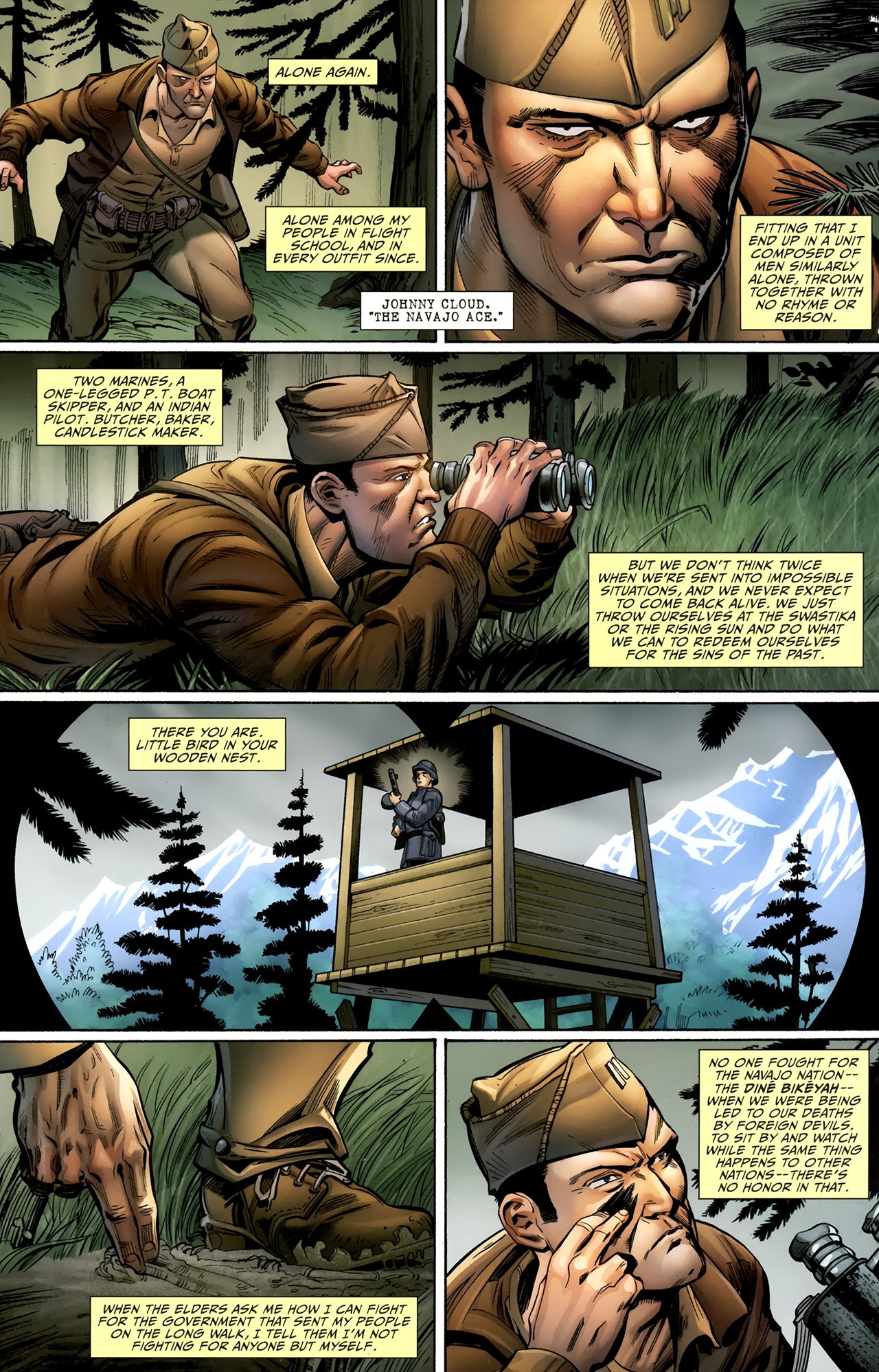 Read online Our Fighting Forces (2010) comic -  Issue # Full - 6