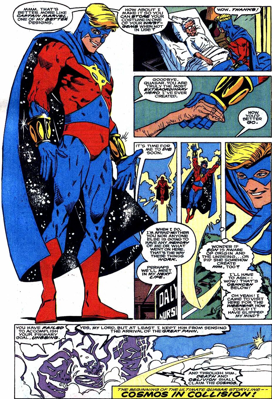 Read online Quasar comic -  Issue #18 - 23