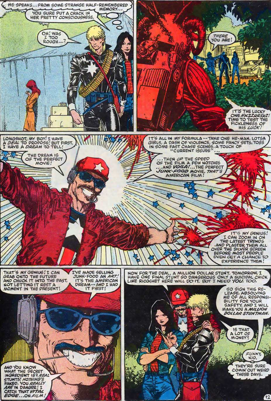 Read online Longshot (1985) comic -  Issue #2 - 12