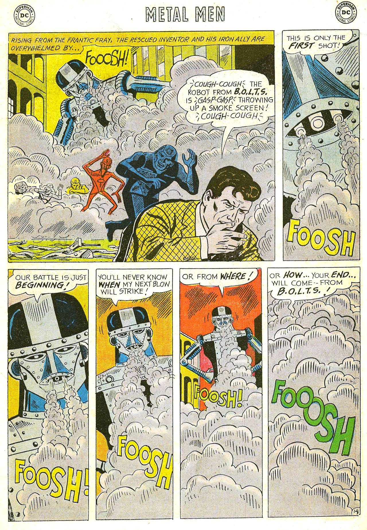 Read online Metal Men (1963) comic -  Issue #15 - 19