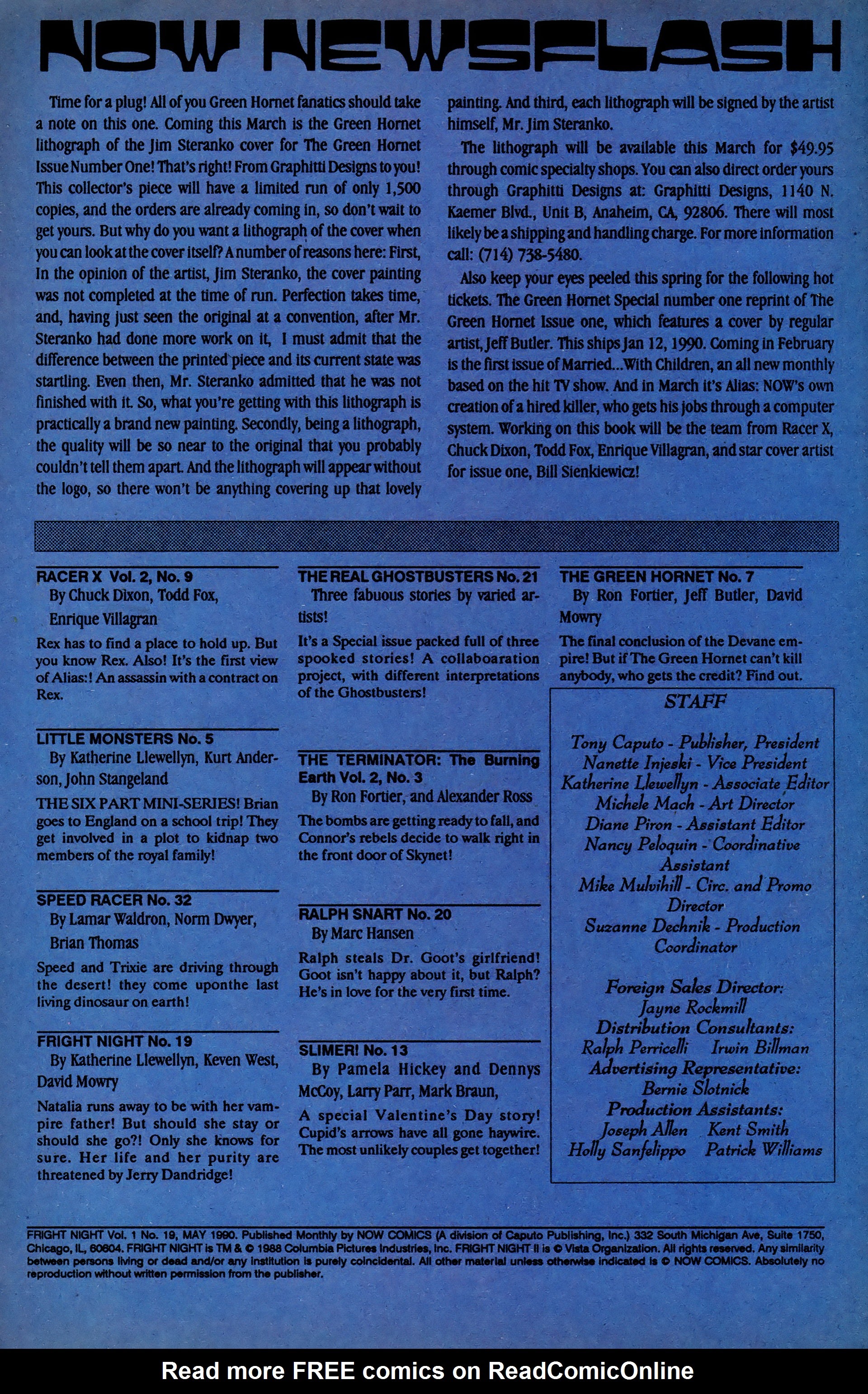 Read online Fright Night (1988) comic -  Issue #19 - 33