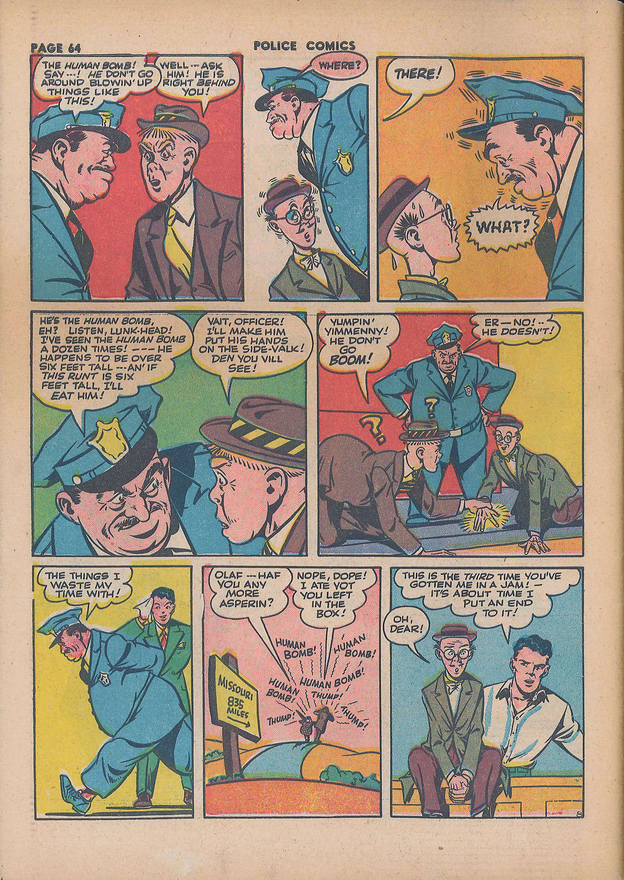 Read online Police Comics comic -  Issue #17 - 66