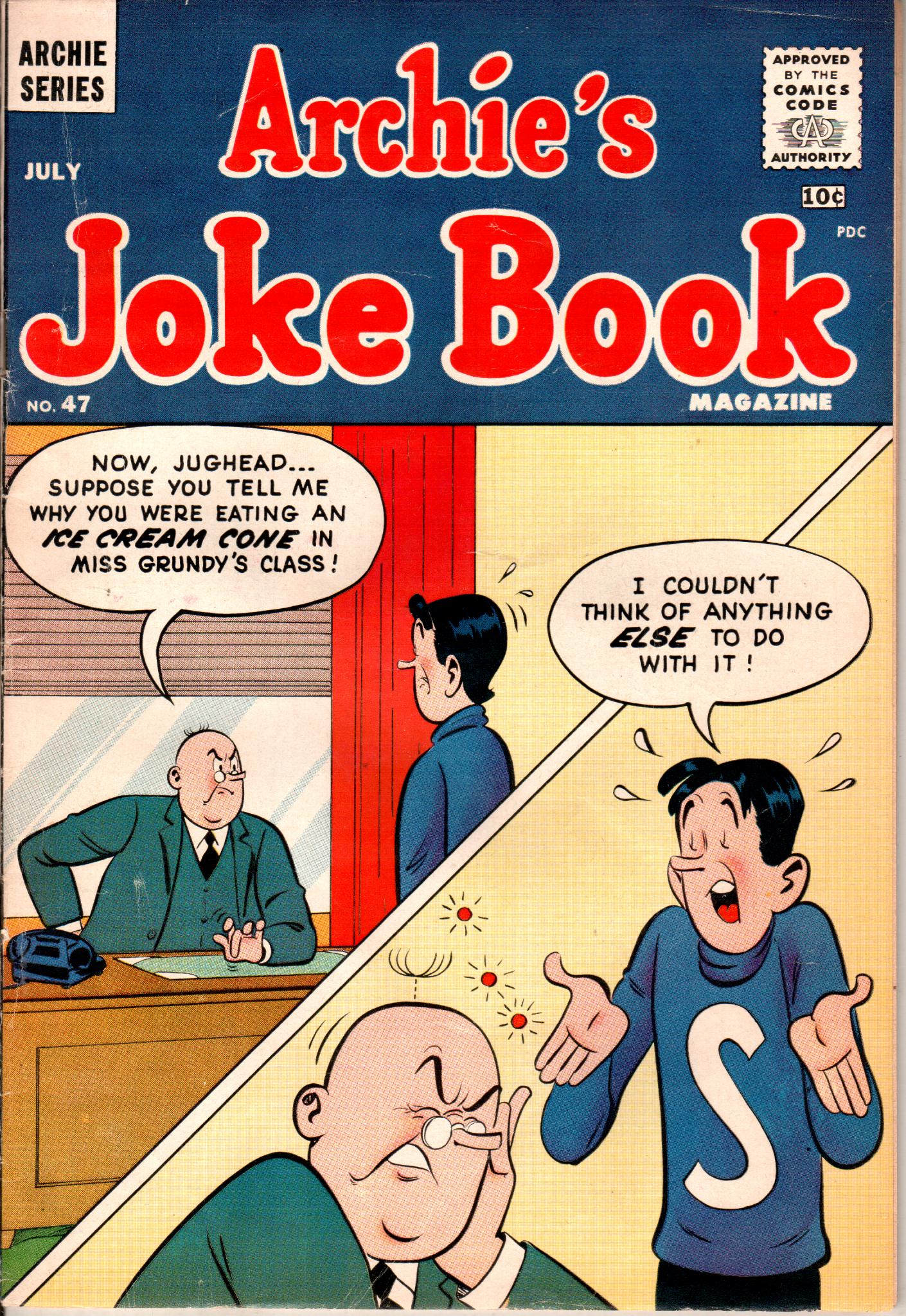 Read online Archie's Joke Book Magazine comic -  Issue #47 - 1