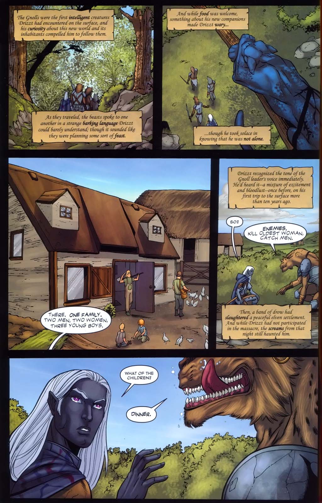 Read online Forgotten Realms: Sojourn comic -  Issue #1 - 6