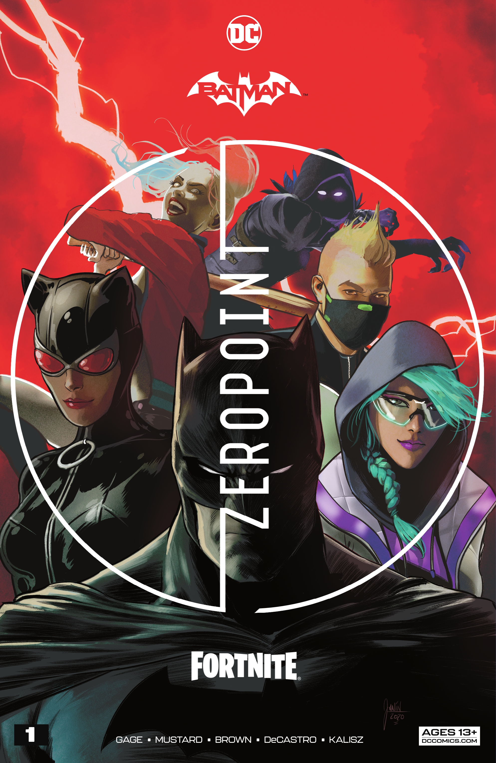 Read online Batman/Fortnite: Zero Point comic -  Issue #1 - 1