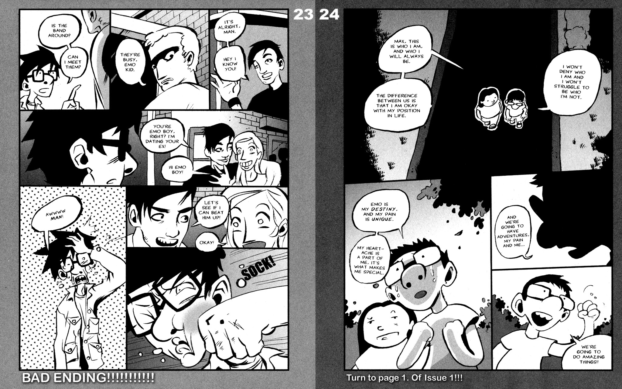 Read online Emo Boy comic -  Issue #9 - 14
