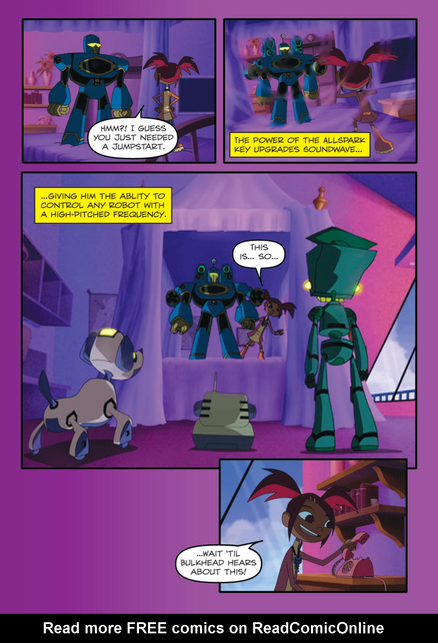 Read online Transformers Animated comic -  Issue #4 - 72