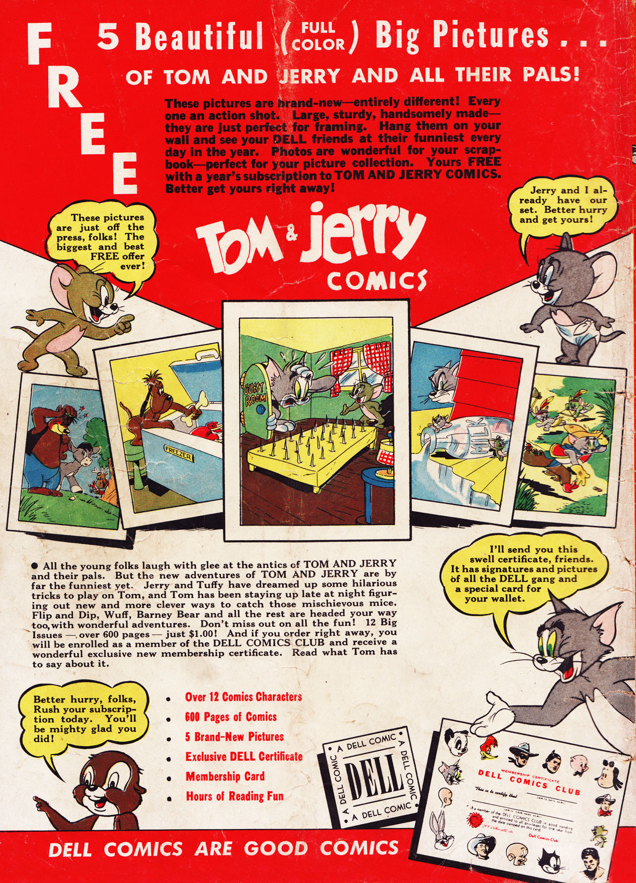 Read online Tom & Jerry Comics comic -  Issue #82 - 53