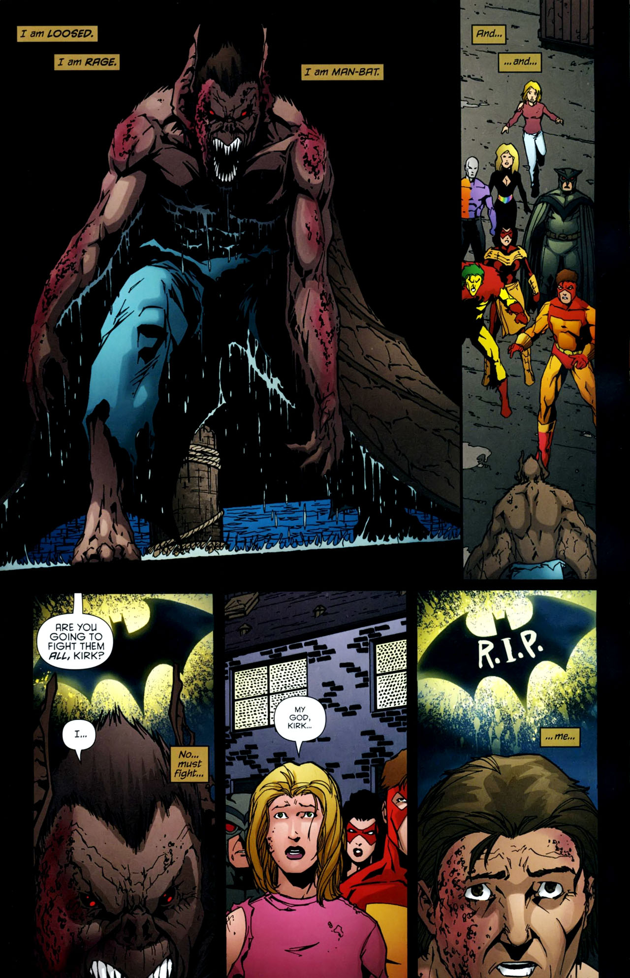 Read online Batman: Battle for the Cowl: Man-Bat comic -  Issue # Full - 21