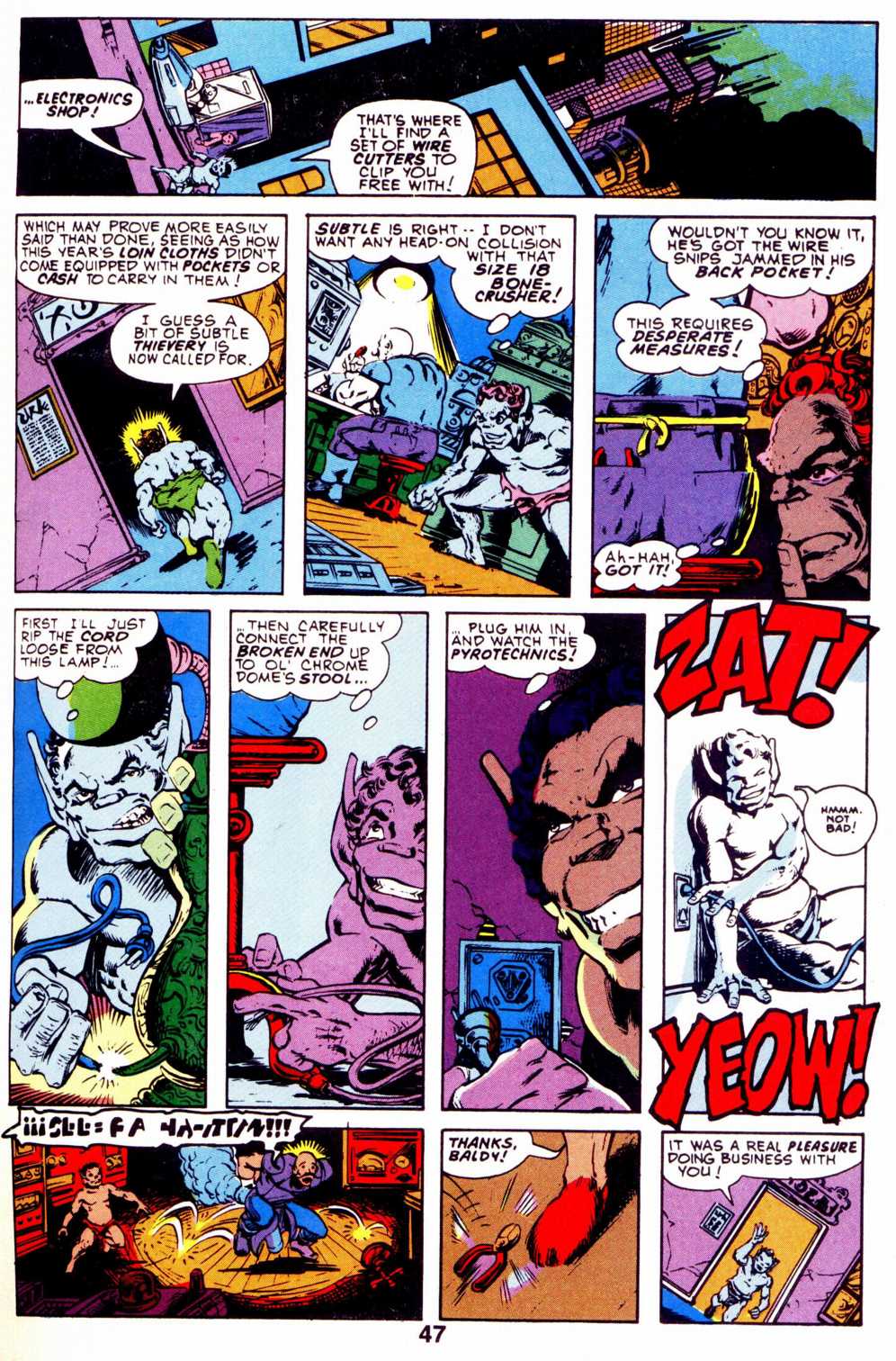 Read online Warlock (1982) comic -  Issue #3 - 47