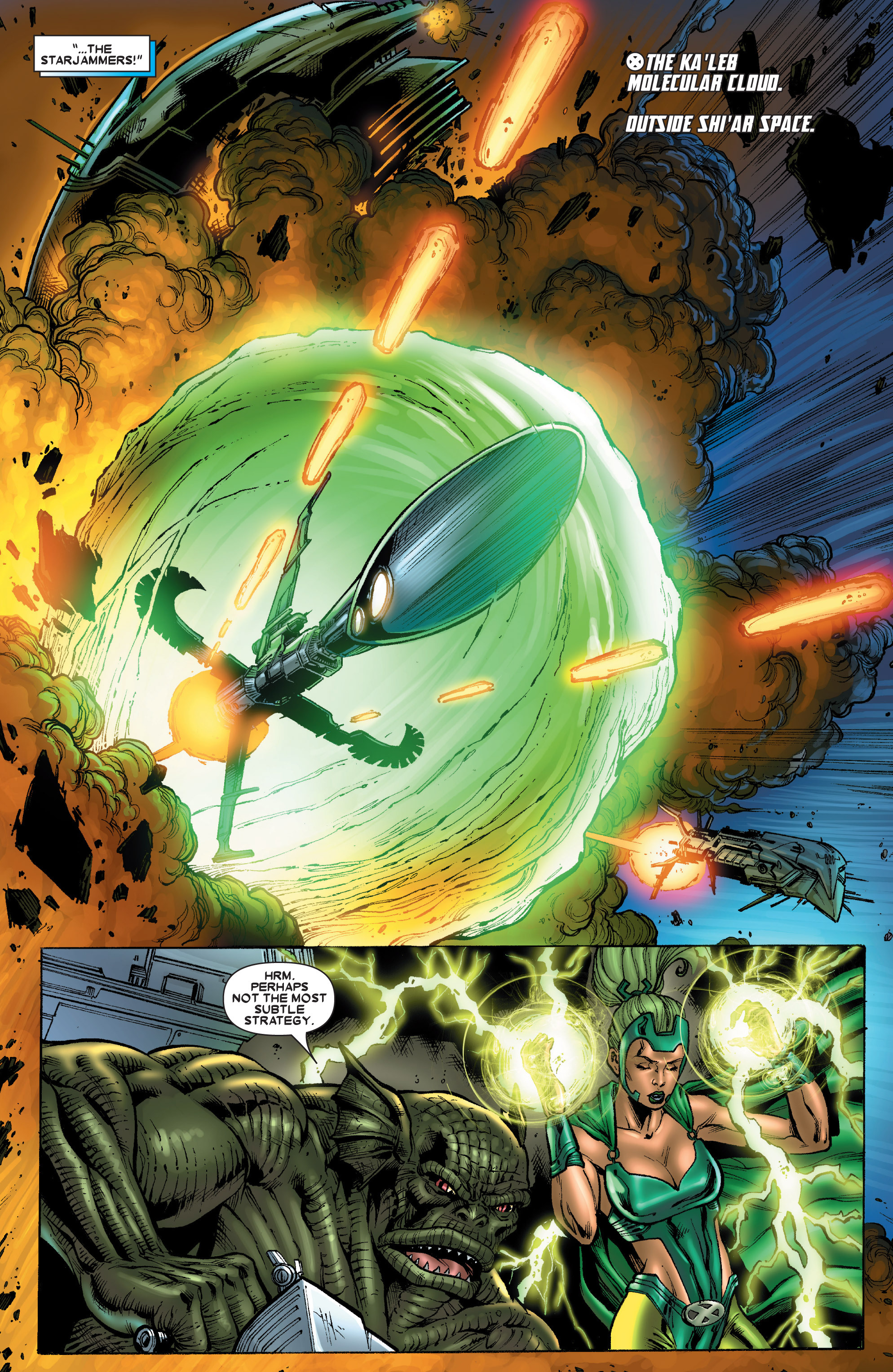 Read online X-Men: Emperor Vulcan comic -  Issue #4 - 6