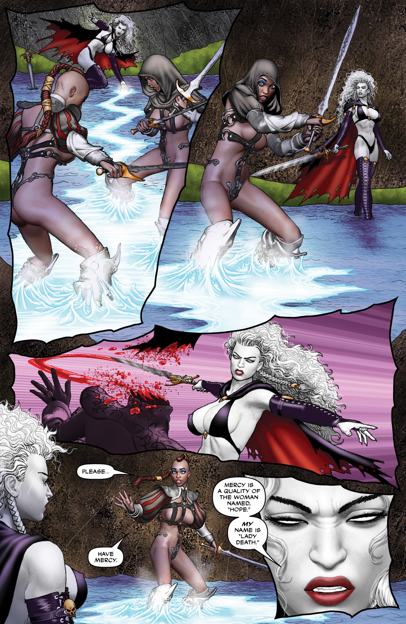 Read online Lady Death: Apocalypse comic -  Issue #1 - 33