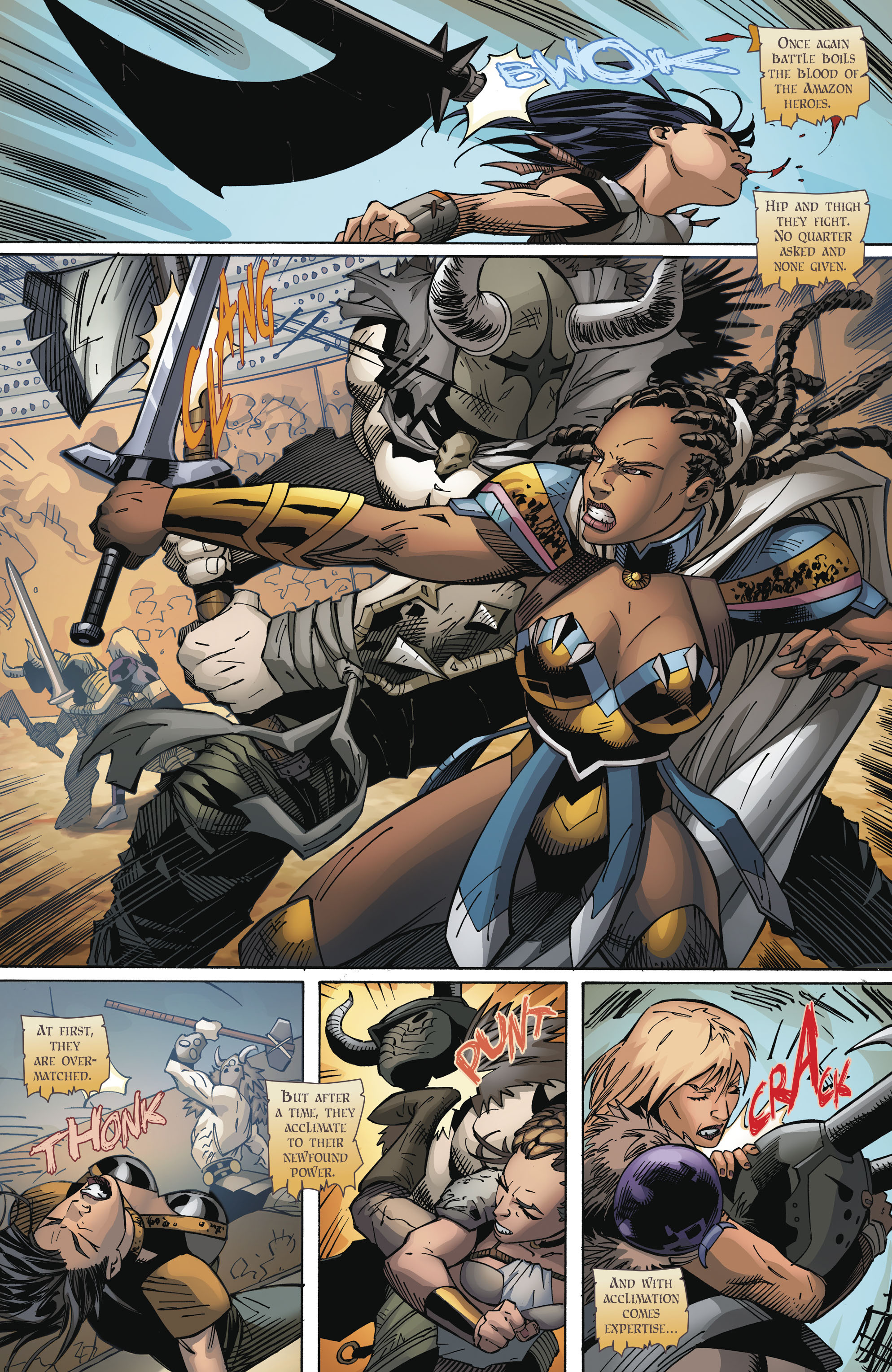 Read online The Odyssey of the Amazons comic -  Issue #4 - 10