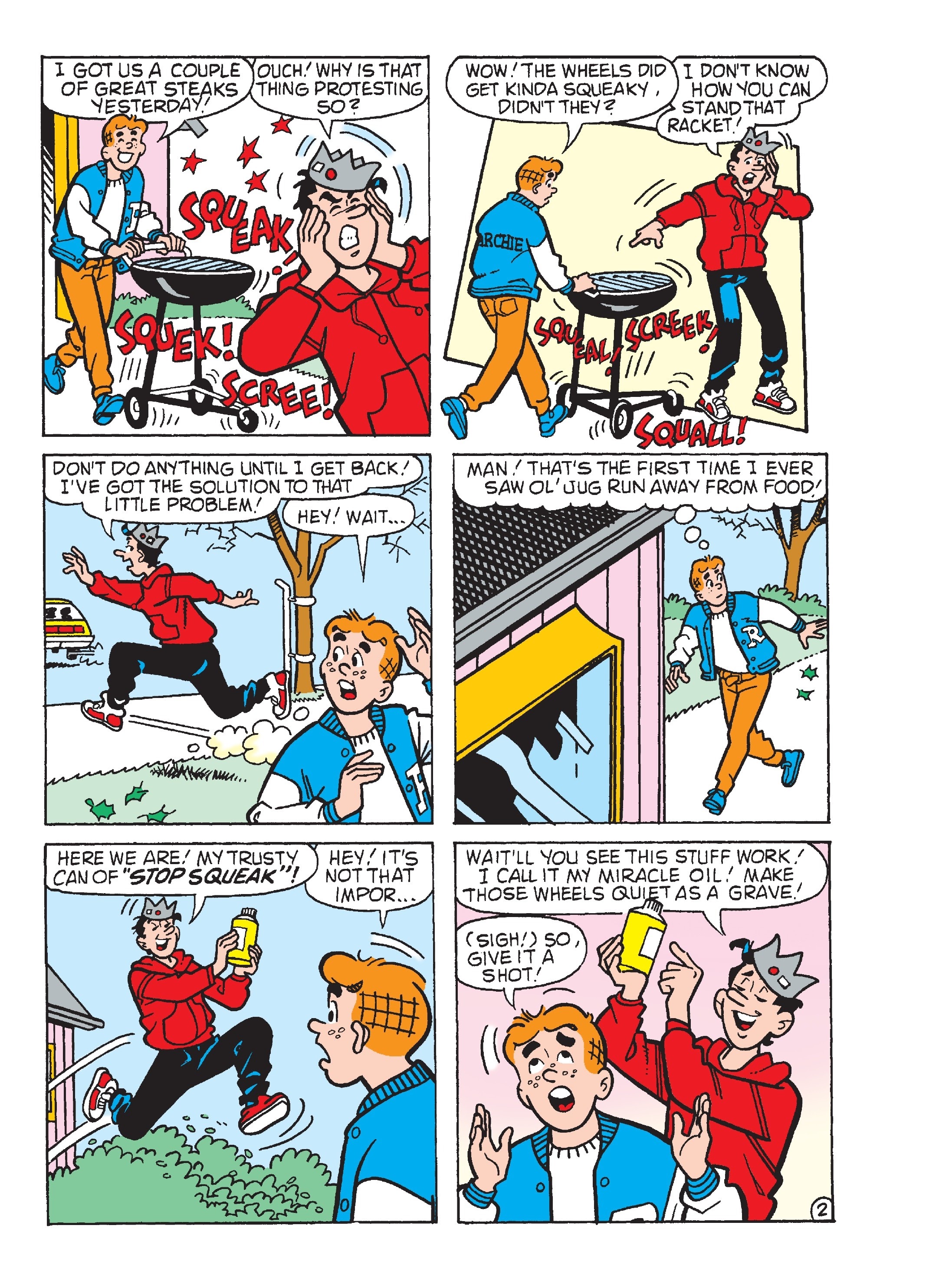 Read online Archie's Double Digest Magazine comic -  Issue #282 - 148