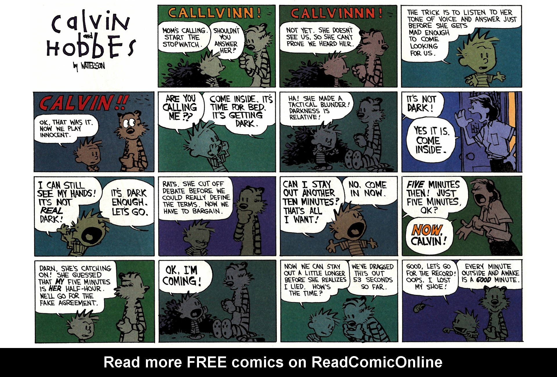 Read online Calvin and Hobbes comic -  Issue #9 - 157