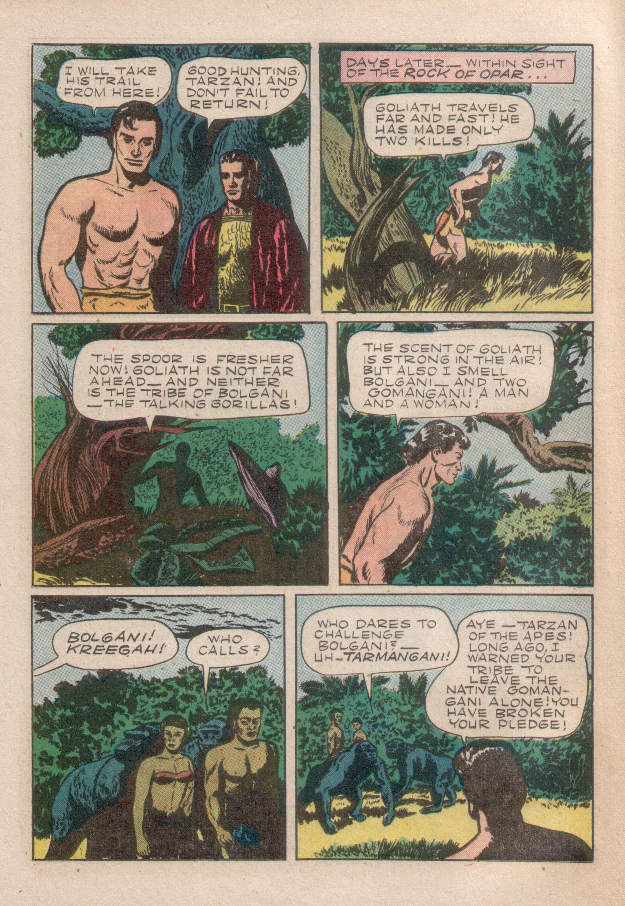 Read online Tarzan (1948) comic -  Issue #41 - 32