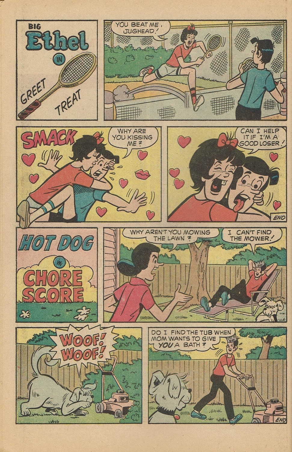 Read online Archie's TV Laugh-Out comic -  Issue #23 - 22