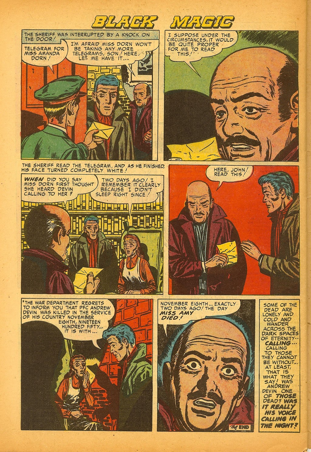 Read online Black Magic (1950) comic -  Issue #14 - 40