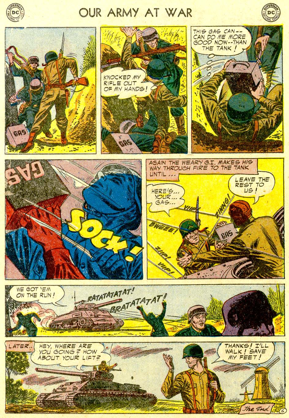 Read online Our Army at War (1952) comic -  Issue #28 - 16