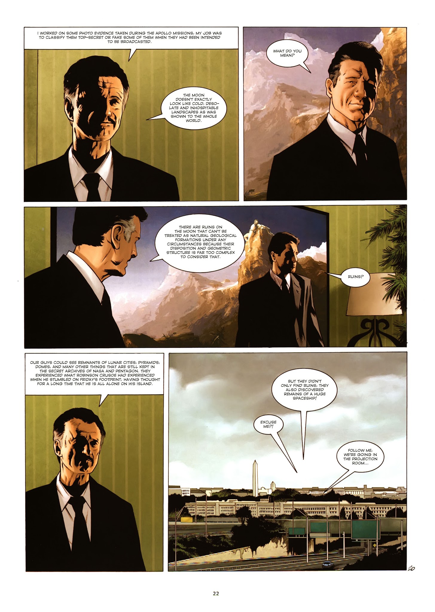 Read online Prometheus comic -  Issue #2 - 22
