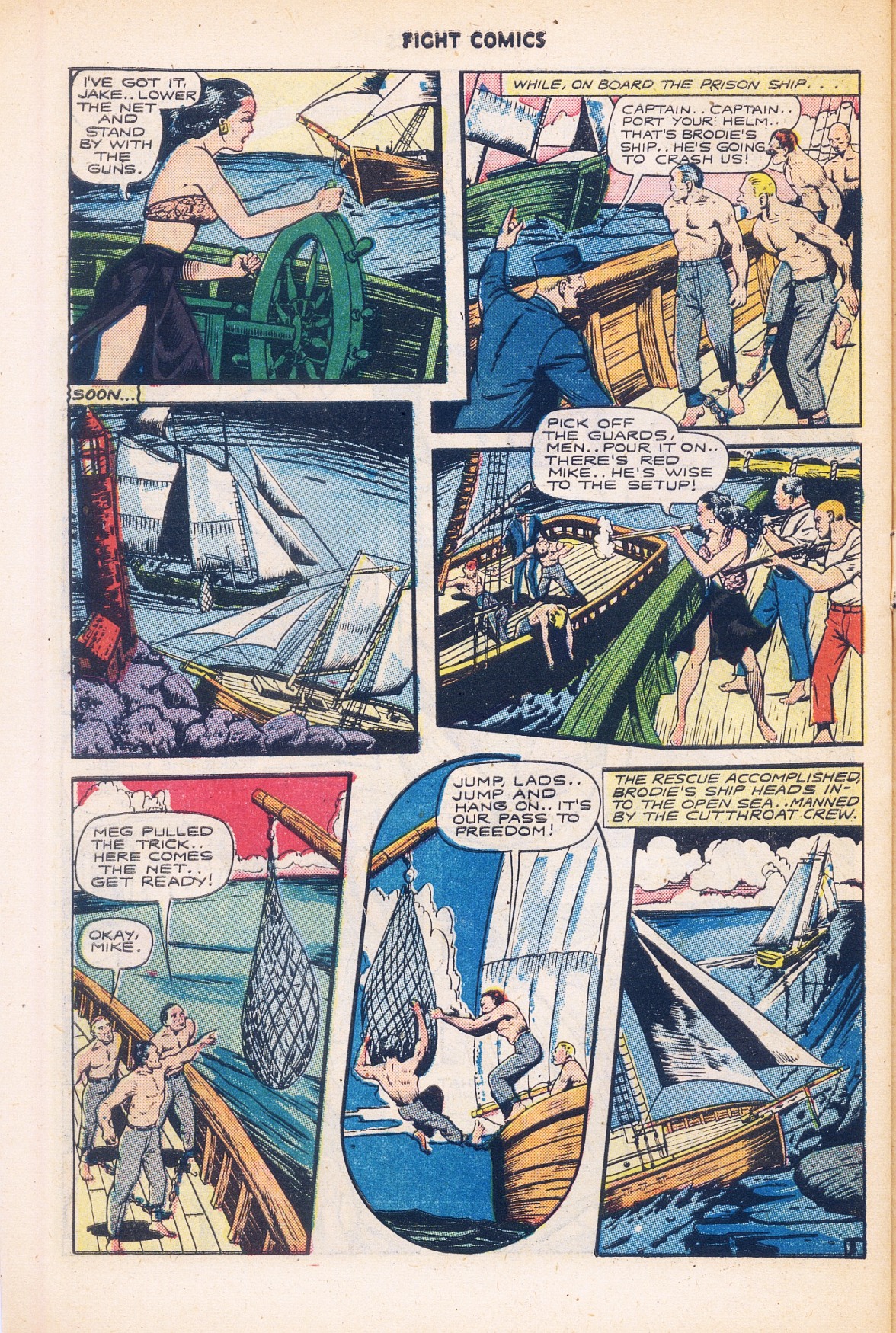 Read online Fight Comics comic -  Issue #41 - 30