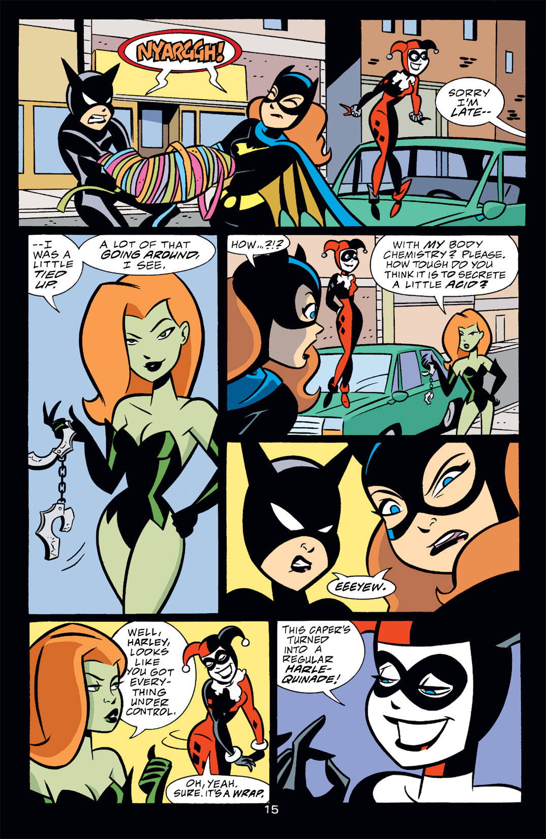 Read online Gotham Girls comic -  Issue #3 - 16