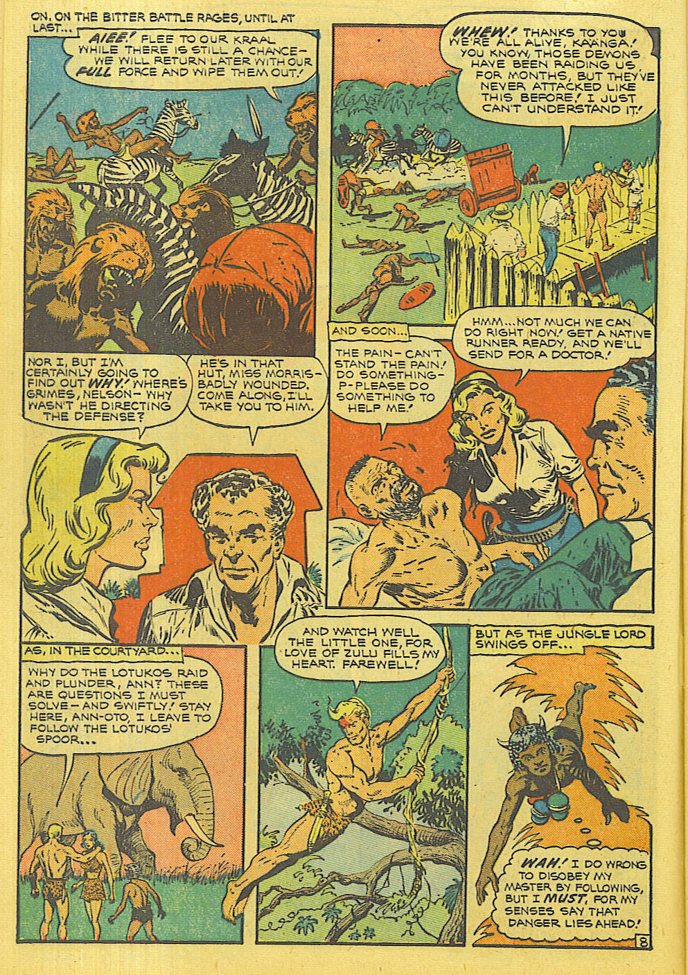 Read online Jungle Comics comic -  Issue #125 - 10