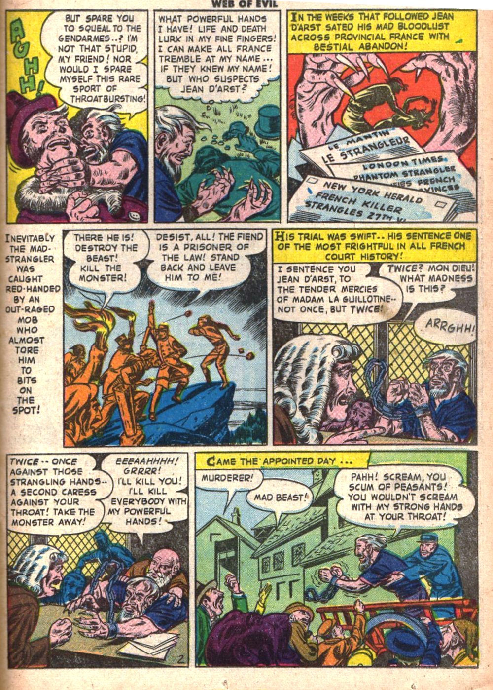 Read online Web of Evil comic -  Issue #7 - 19