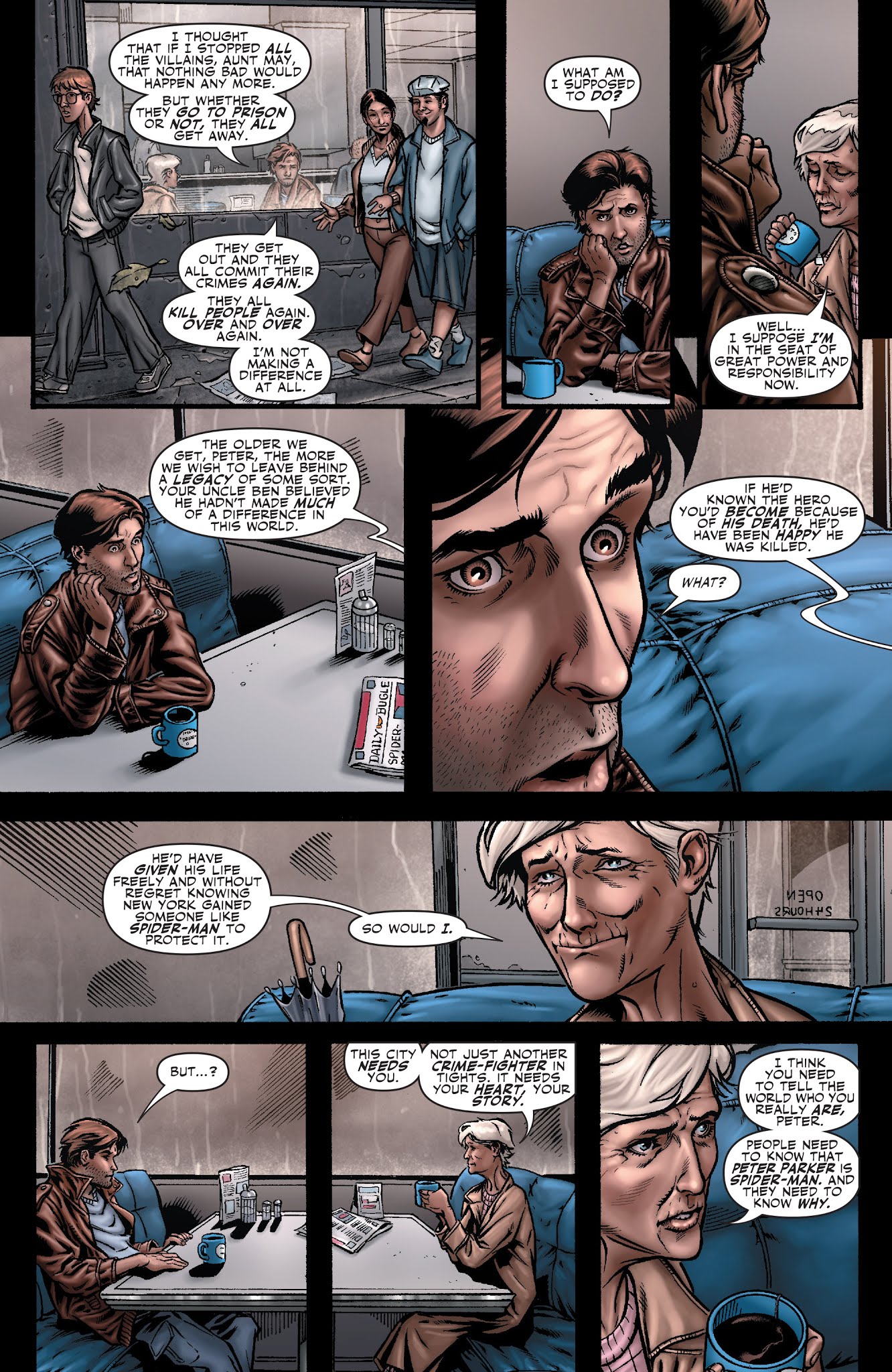 Read online Spider-Man Special: Black and Blue and Read All Over comic -  Issue # Full - 8