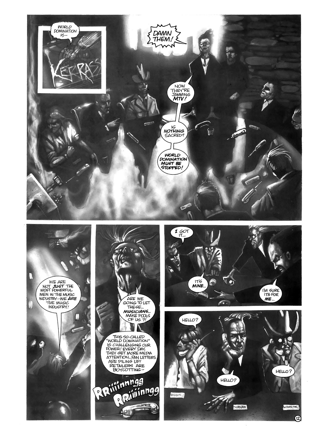 Read online World Domination comic -  Issue # Full - 14