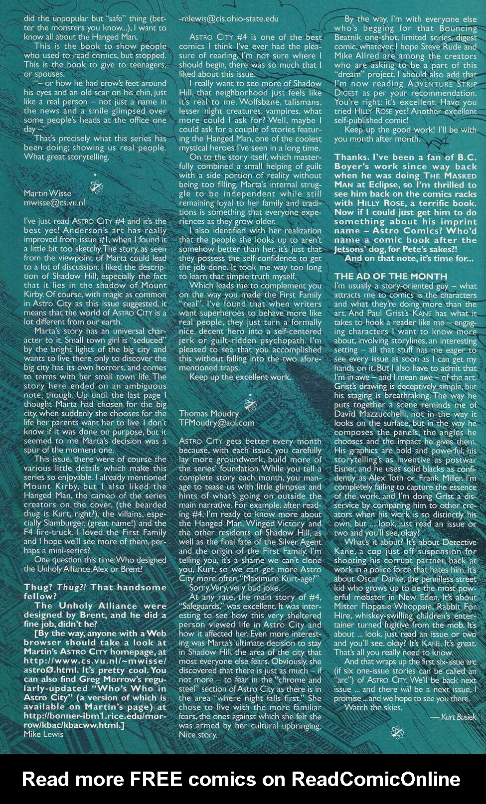 Read online Kurt Busiek's Astro City (1995) comic -  Issue #6 - 31