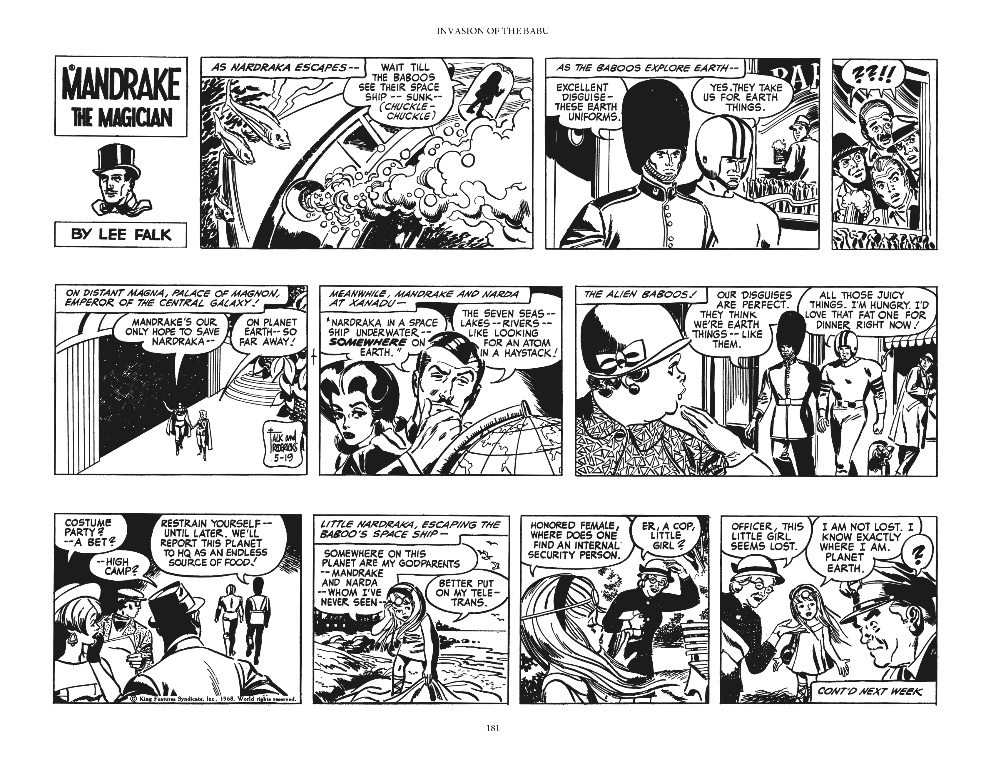 Read online Mandrake the Magician: The Fred Fredricks Sundays comic -  Issue # TPB (Part 2) - 82