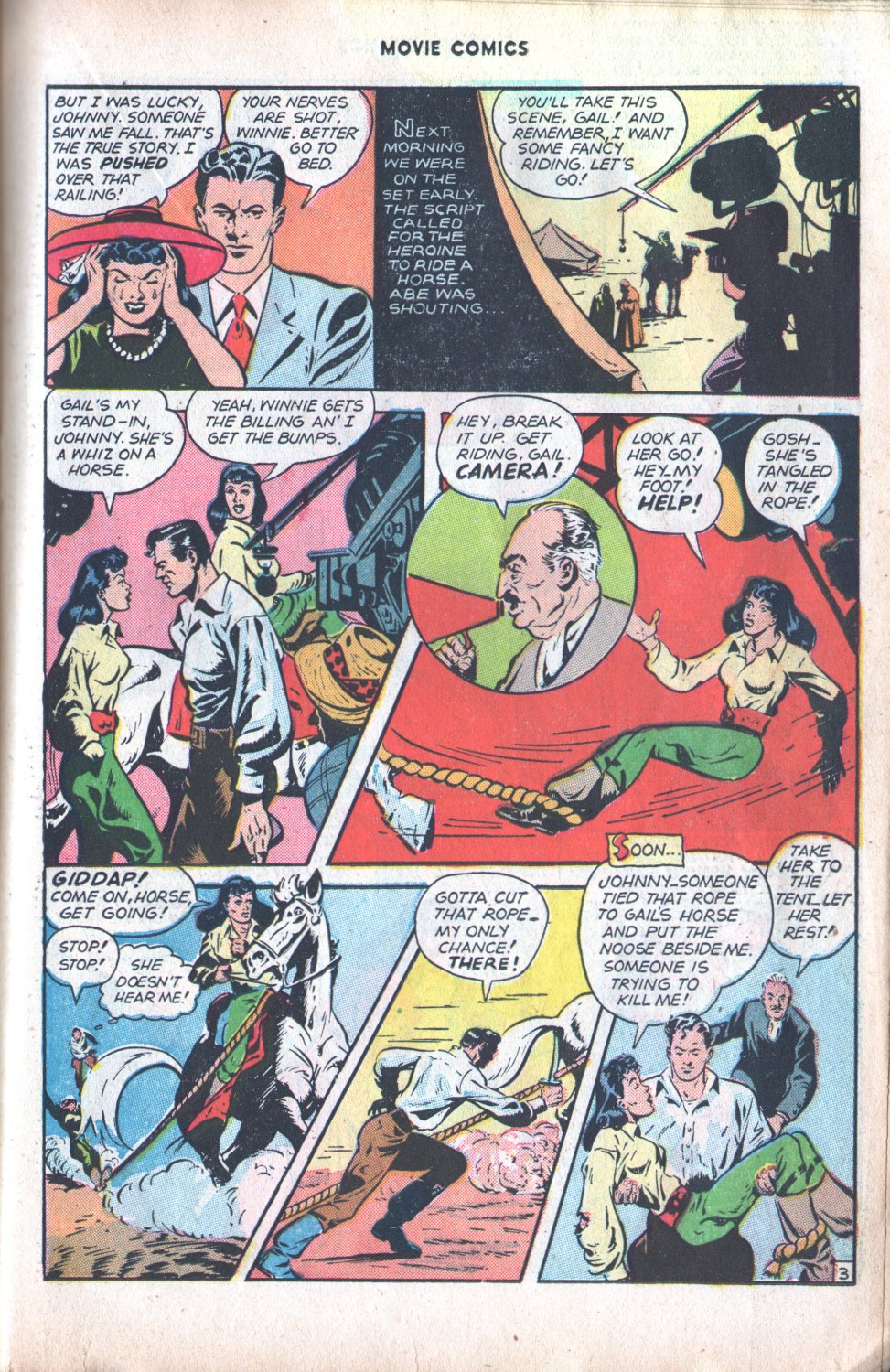 Read online Movie Comics (1946) comic -  Issue #2 - 23