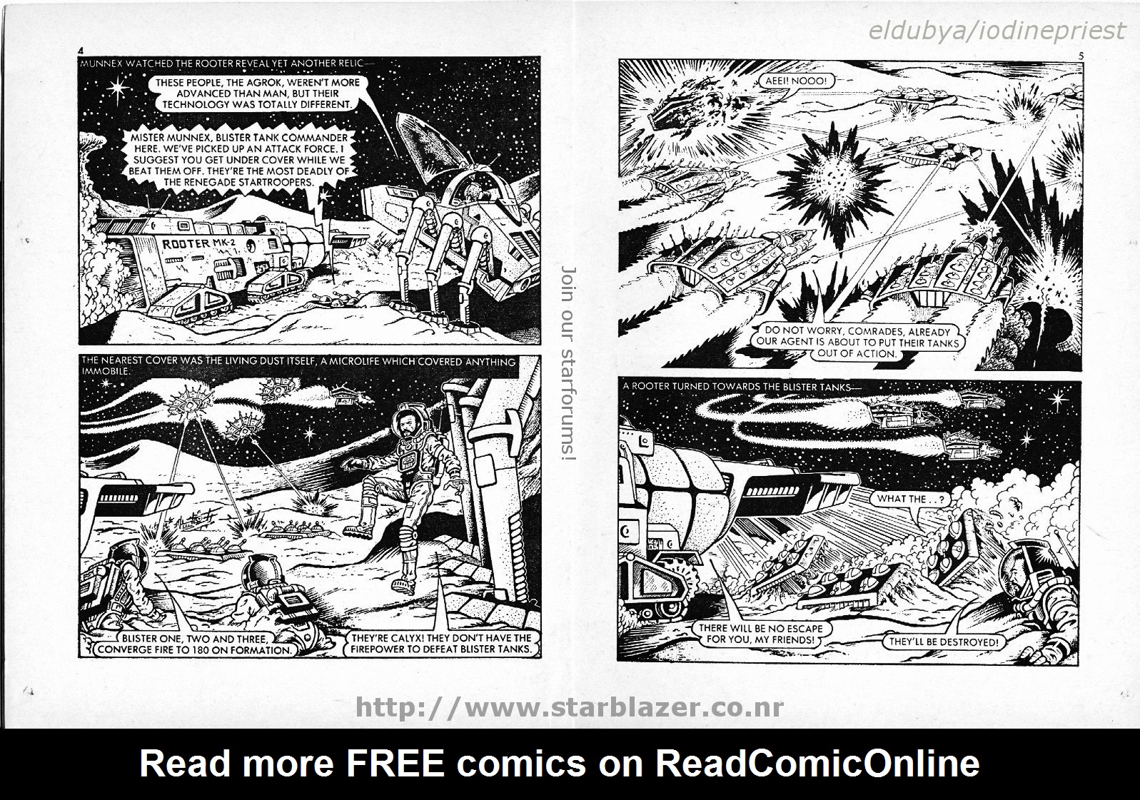 Read online Starblazer comic -  Issue #142 - 4