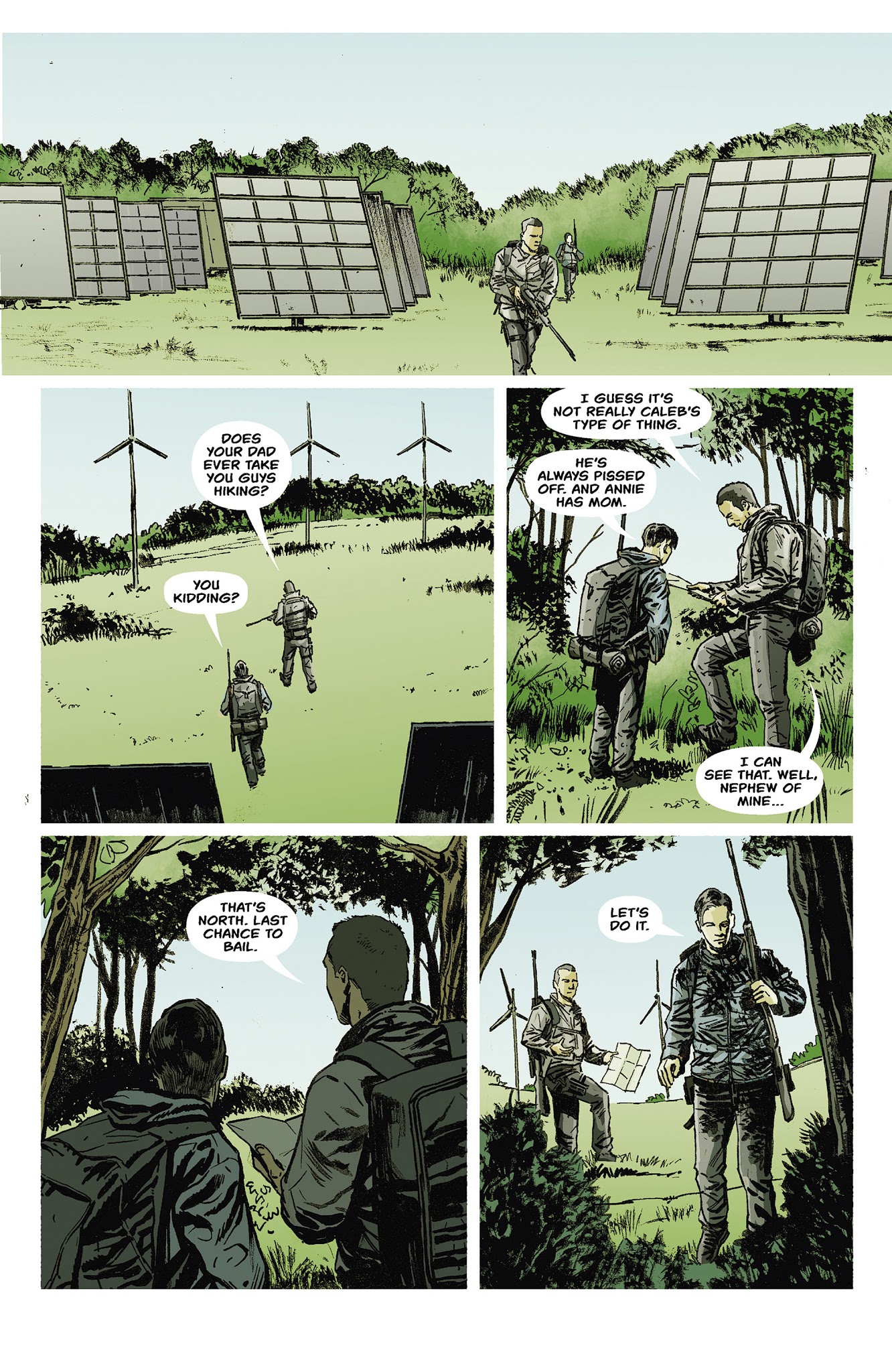 Read online Briggs Land: Lone Wolves comic -  Issue #1 - 9