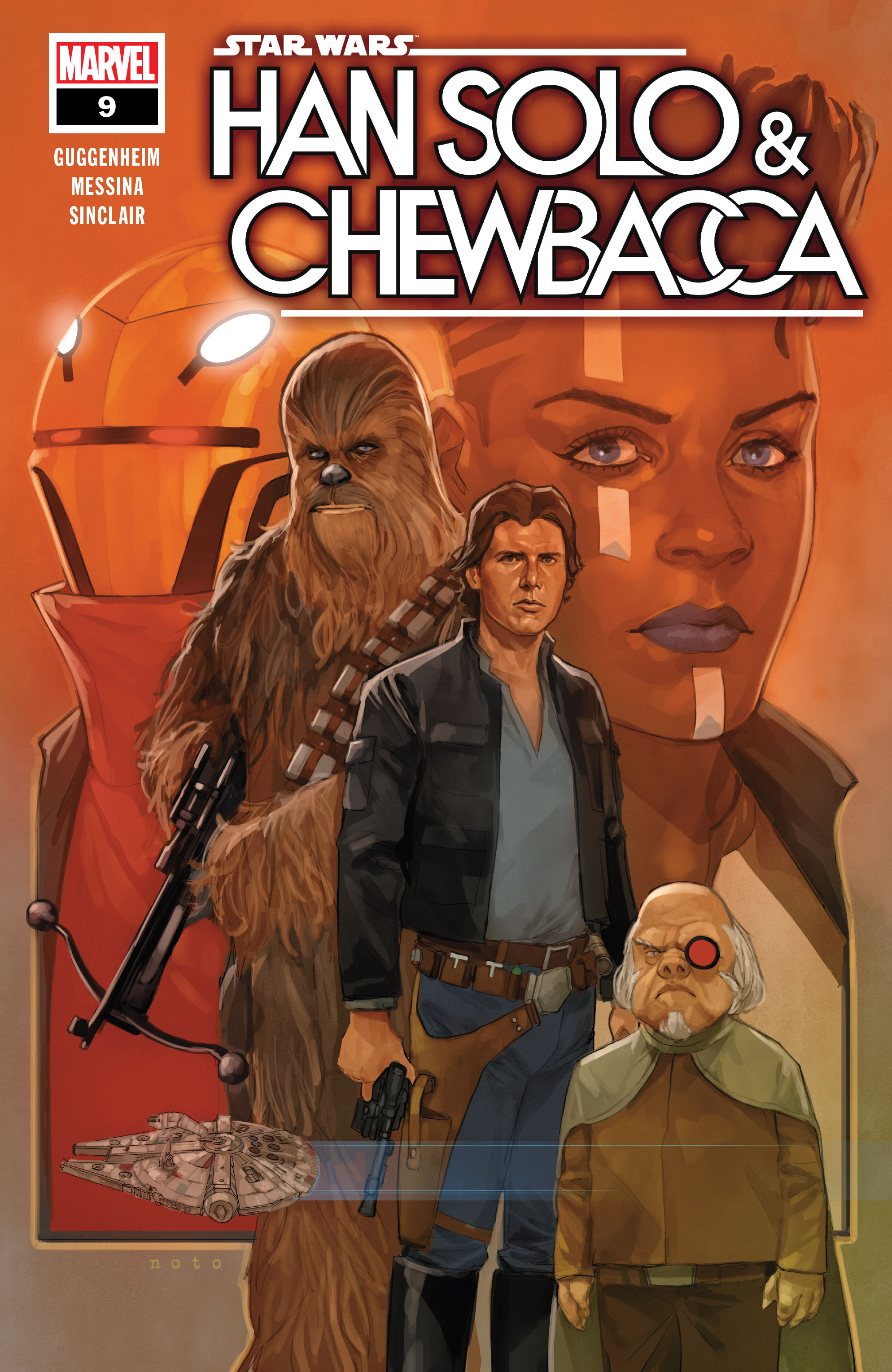 Read online Star Wars: Han Solo & Chewbacca comic -  Issue #9 - 1