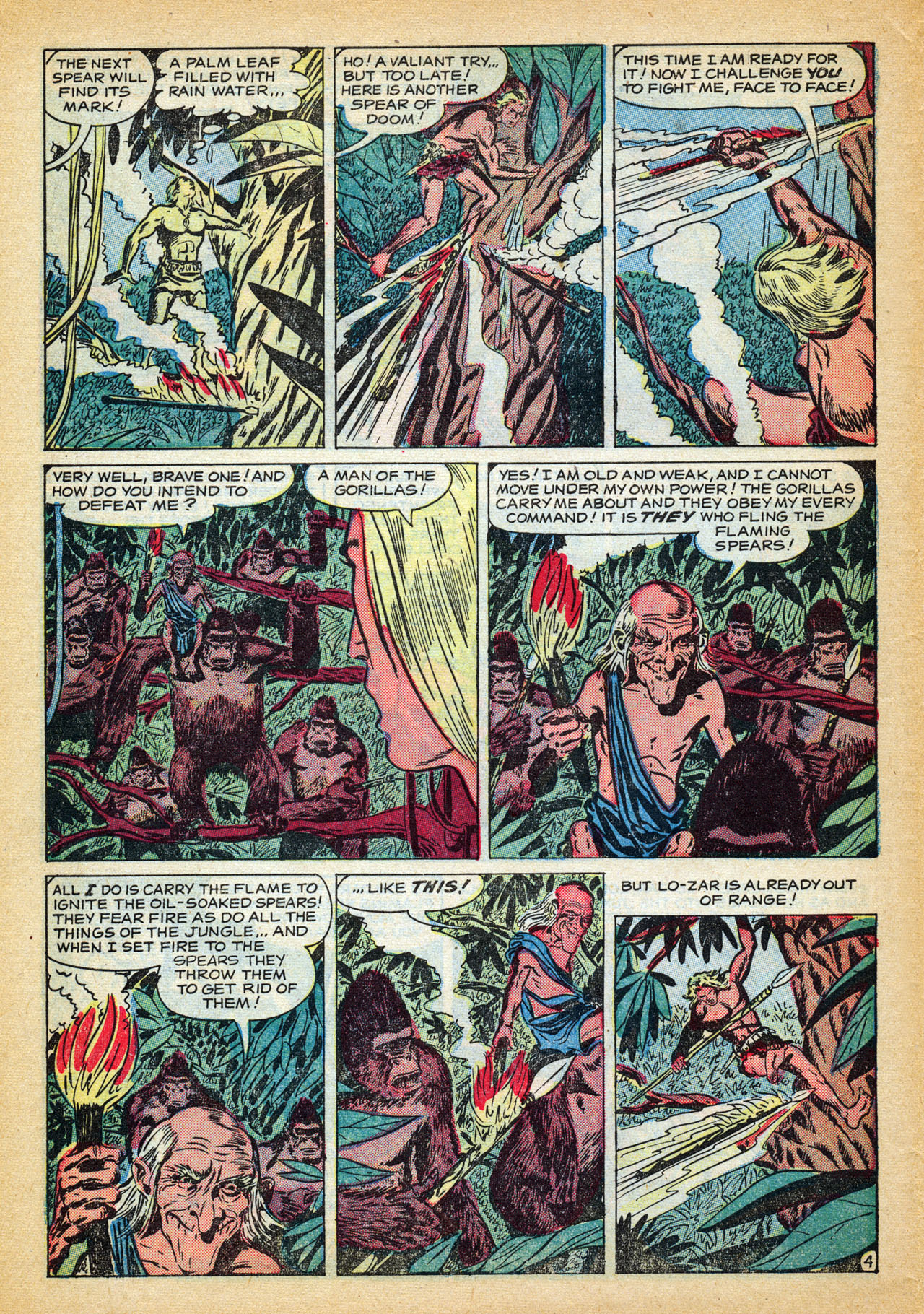 Read online Jungle Action (1954) comic -  Issue #5 - 6