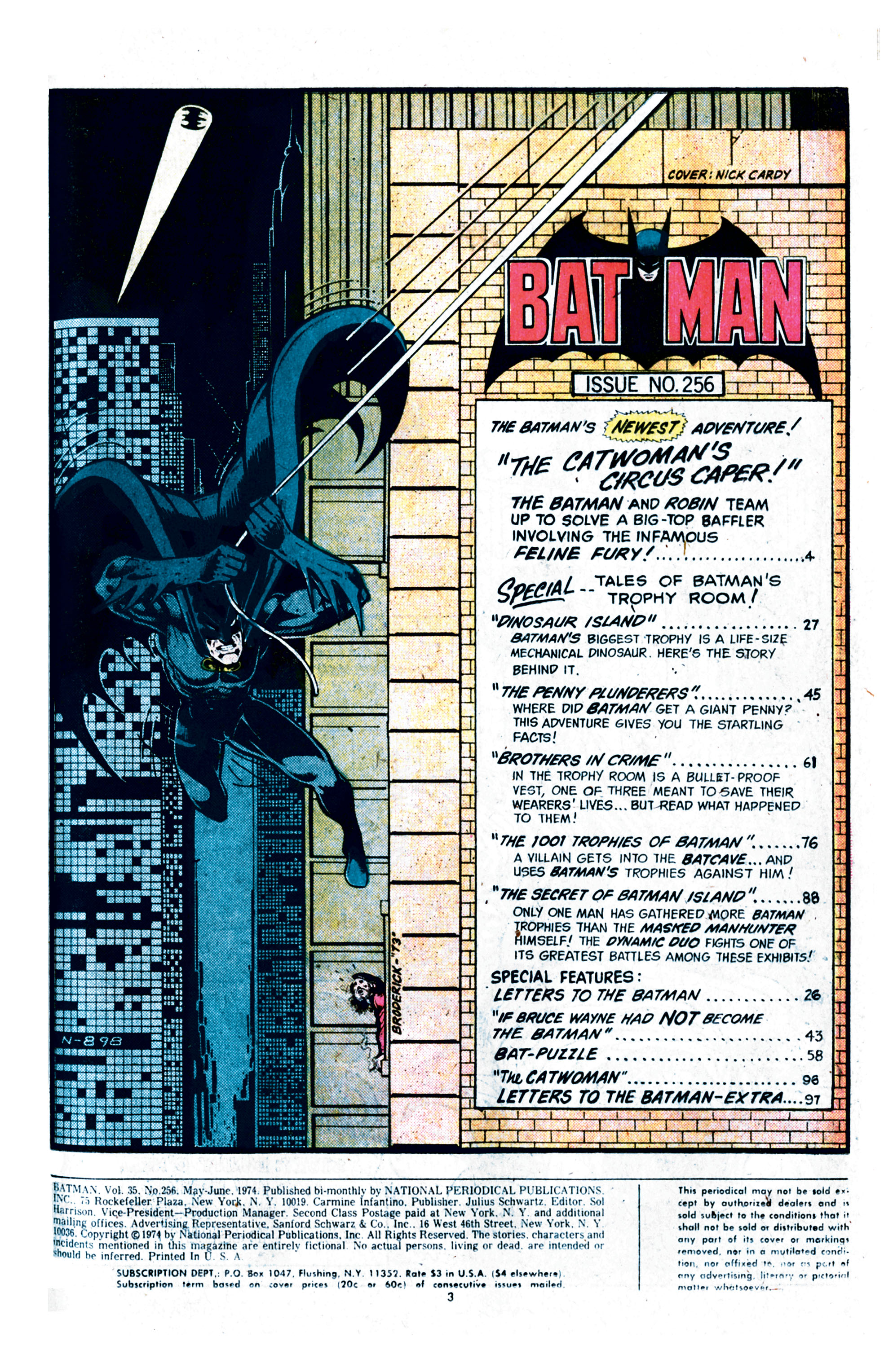 Read online Batman (1940) comic -  Issue #256 - 2